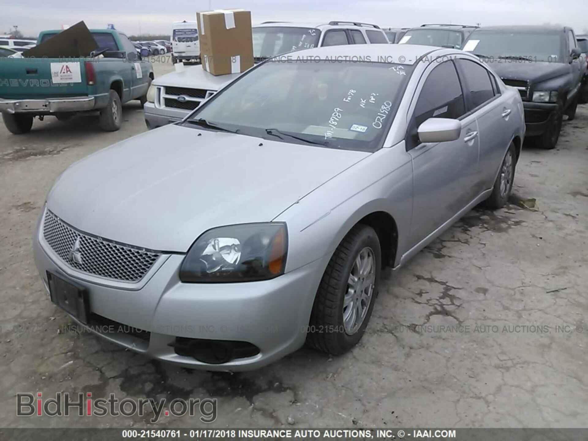 2011 Mitsubishi Galant - VIN: 4A32B2FF2BE021980 - Фото 2