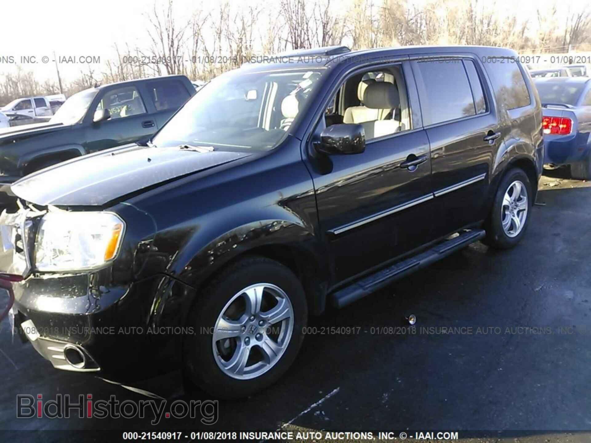 2013 Honda Pilot - VIN: 5FNYF4H67DB034431 - Фото 2