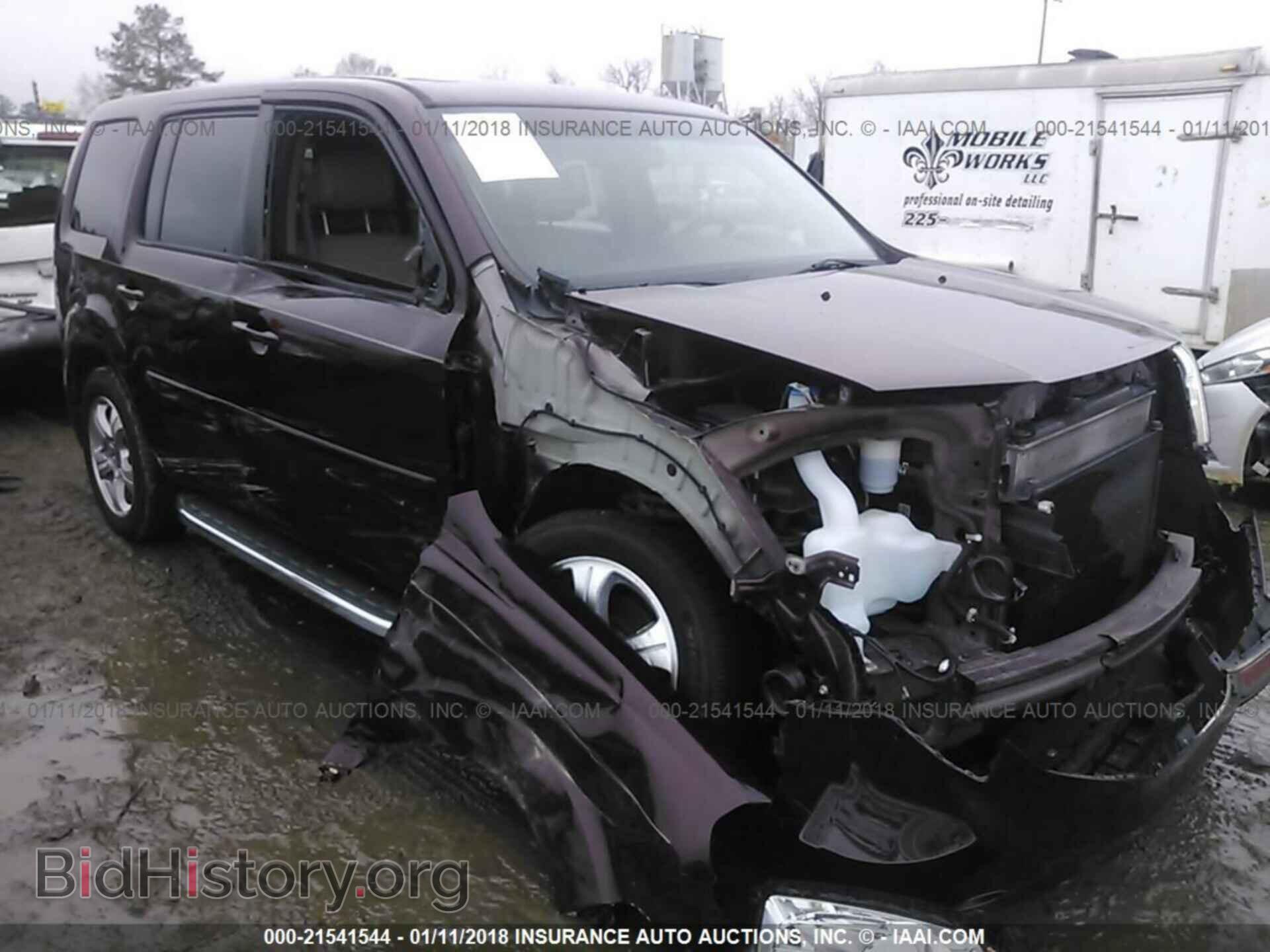 Фотография 5FNYF3H71CB019313 - Honda Pilot 2012