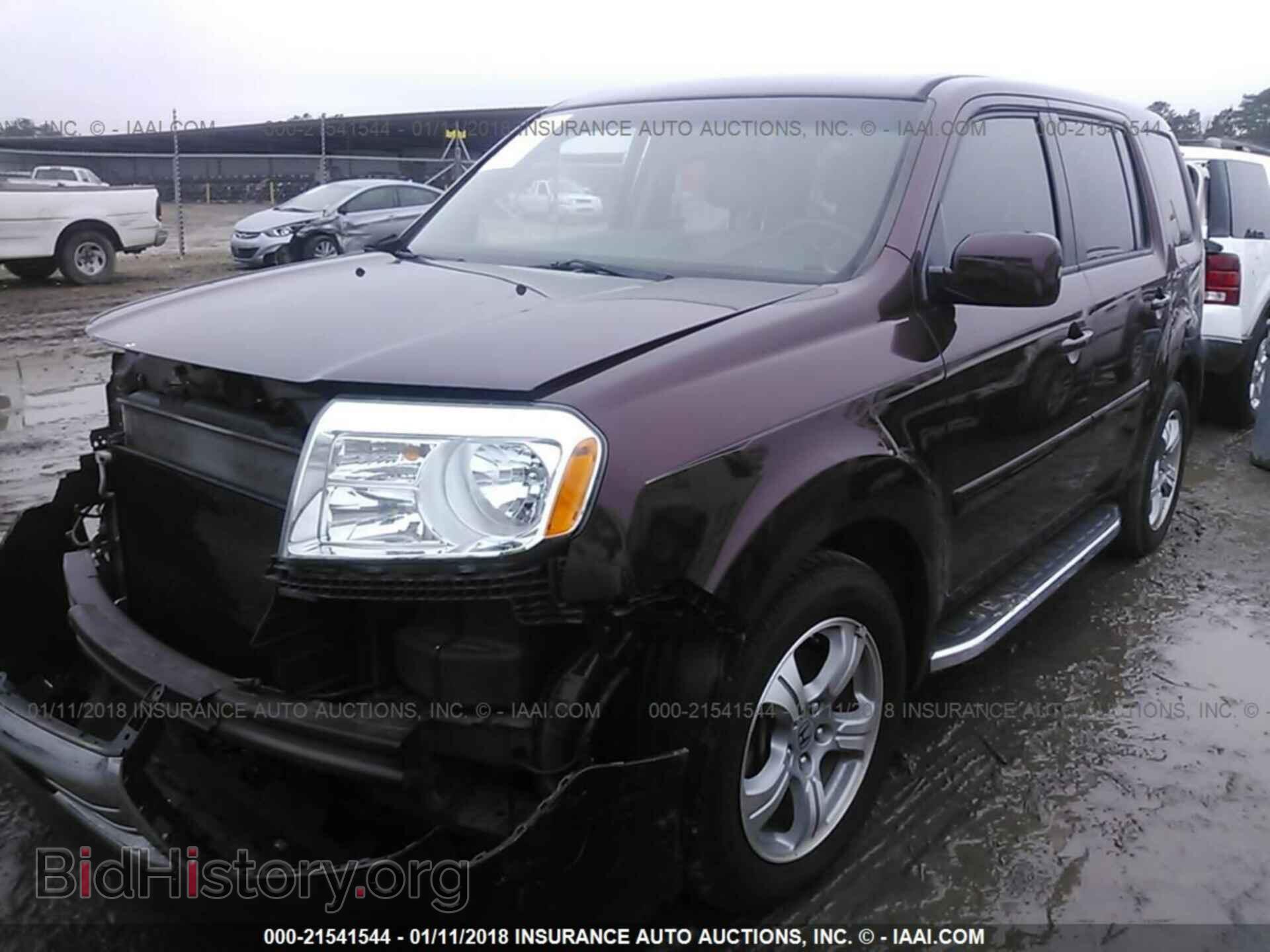 2012 Honda Pilot - VIN: 5FNYF3H71CB019313 - Фото 2