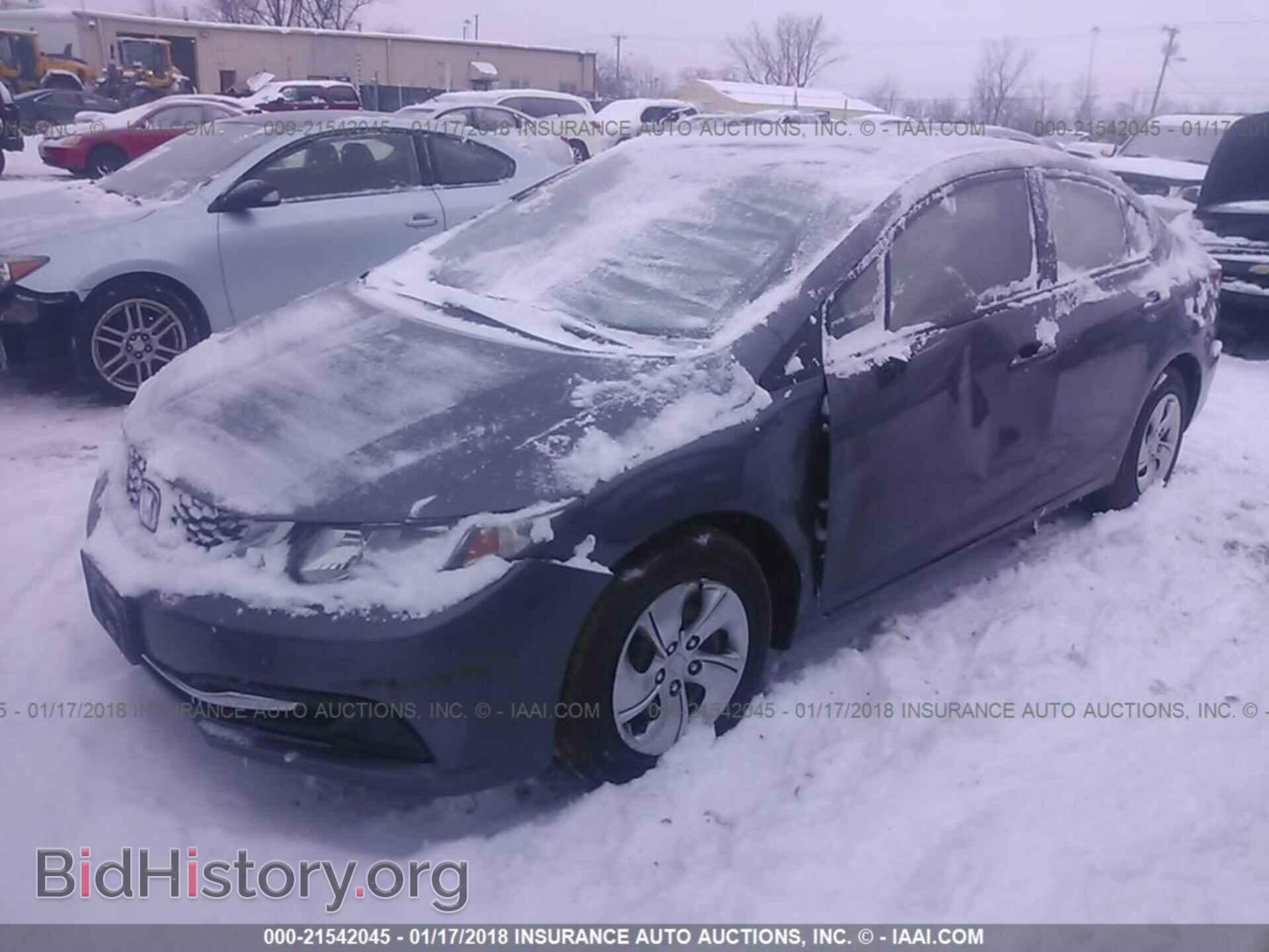 2014 Honda Civic - VIN: 19XFB2F5XEE061390 - Photo 2