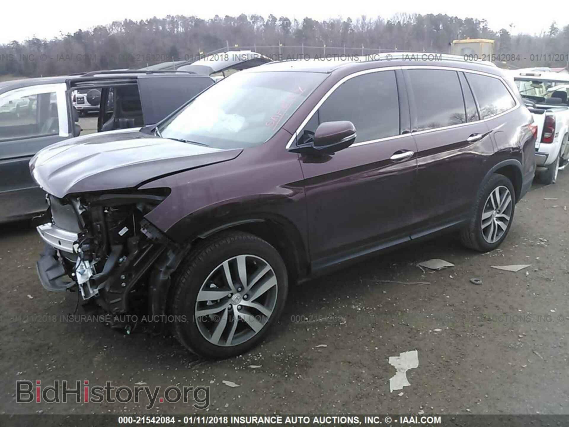 2016 Honda Pilot - VIN: 5FNYF6H01GB113086 - Фото 2