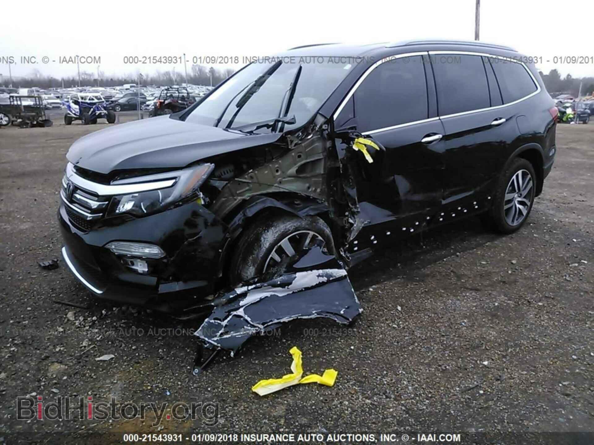 2017 Honda Pilot - VIN: 5FNYF6H04HB067738 - Фото 2