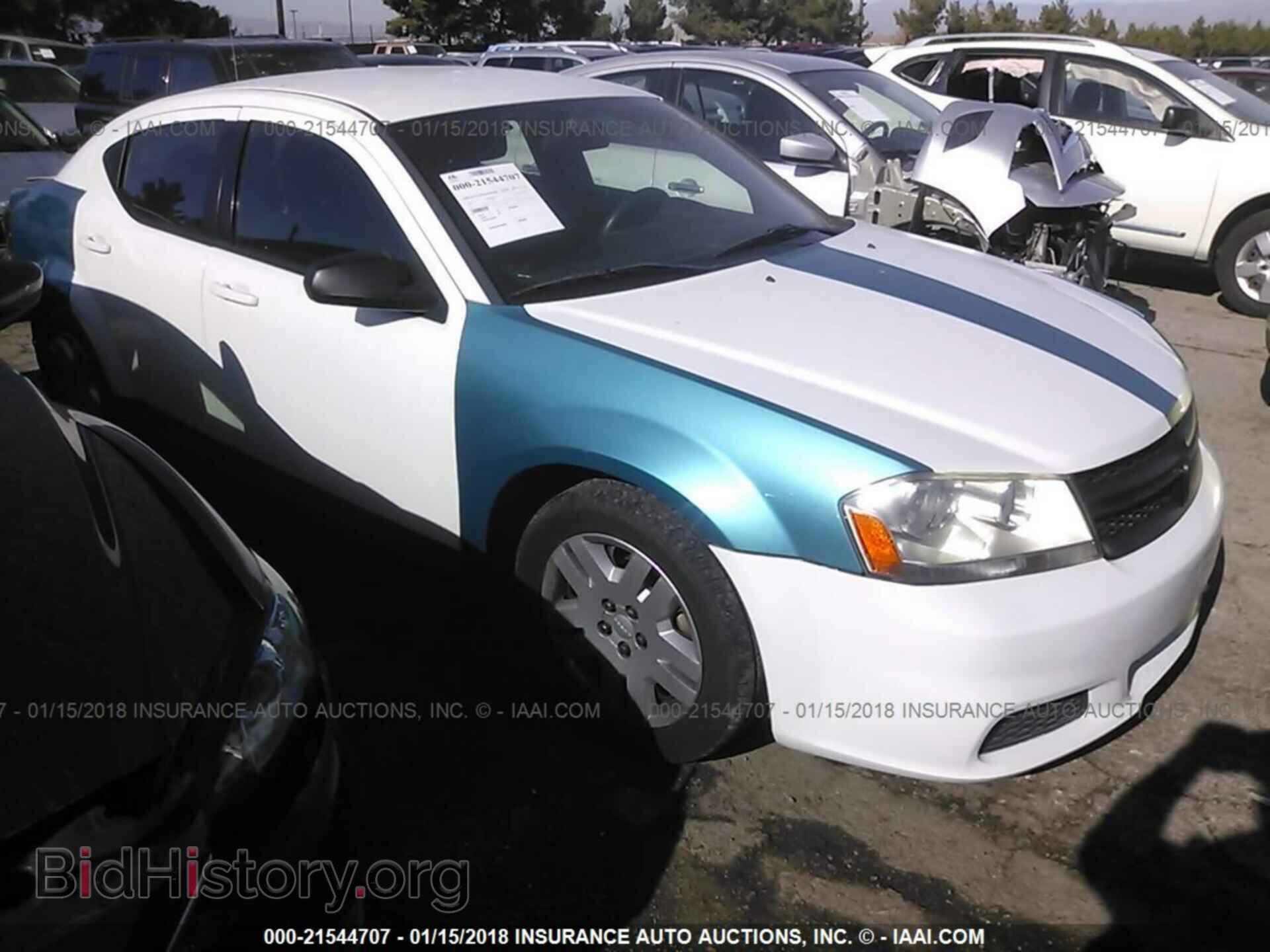 Photo 1C3CDZAB1CN235573 - Dodge Avenger 2012