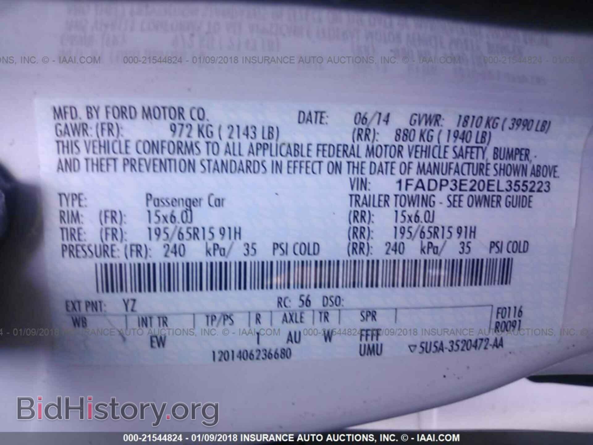 2014 Ford Focus - VIN: 1FADP3E20EL355223 - Photo 9