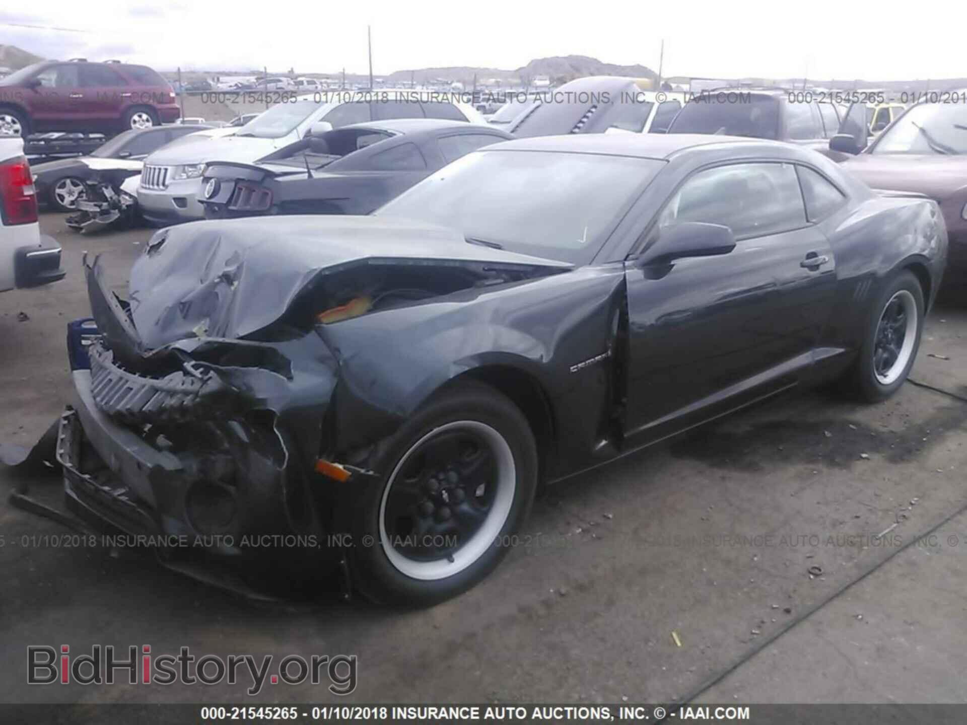 2012 Chevrolet Camaro - VIN: 2G1FA1E35C9212086 - Фото 2