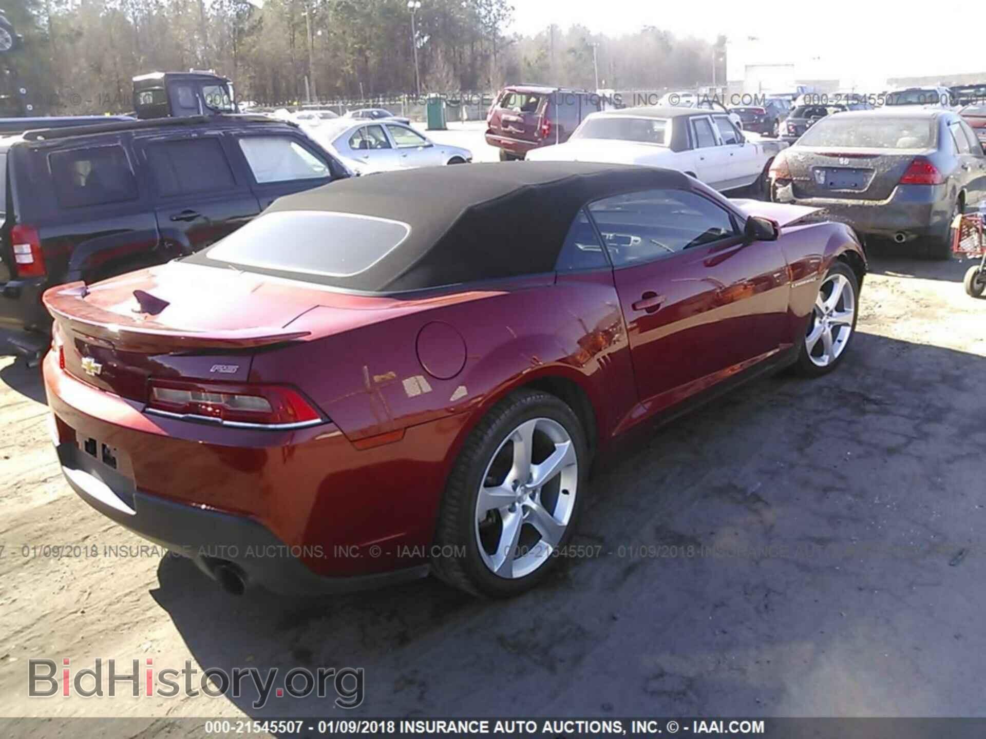 2015 Chevrolet Camaro - VIN: 2G1FD3D37F9267633 - Фото 4