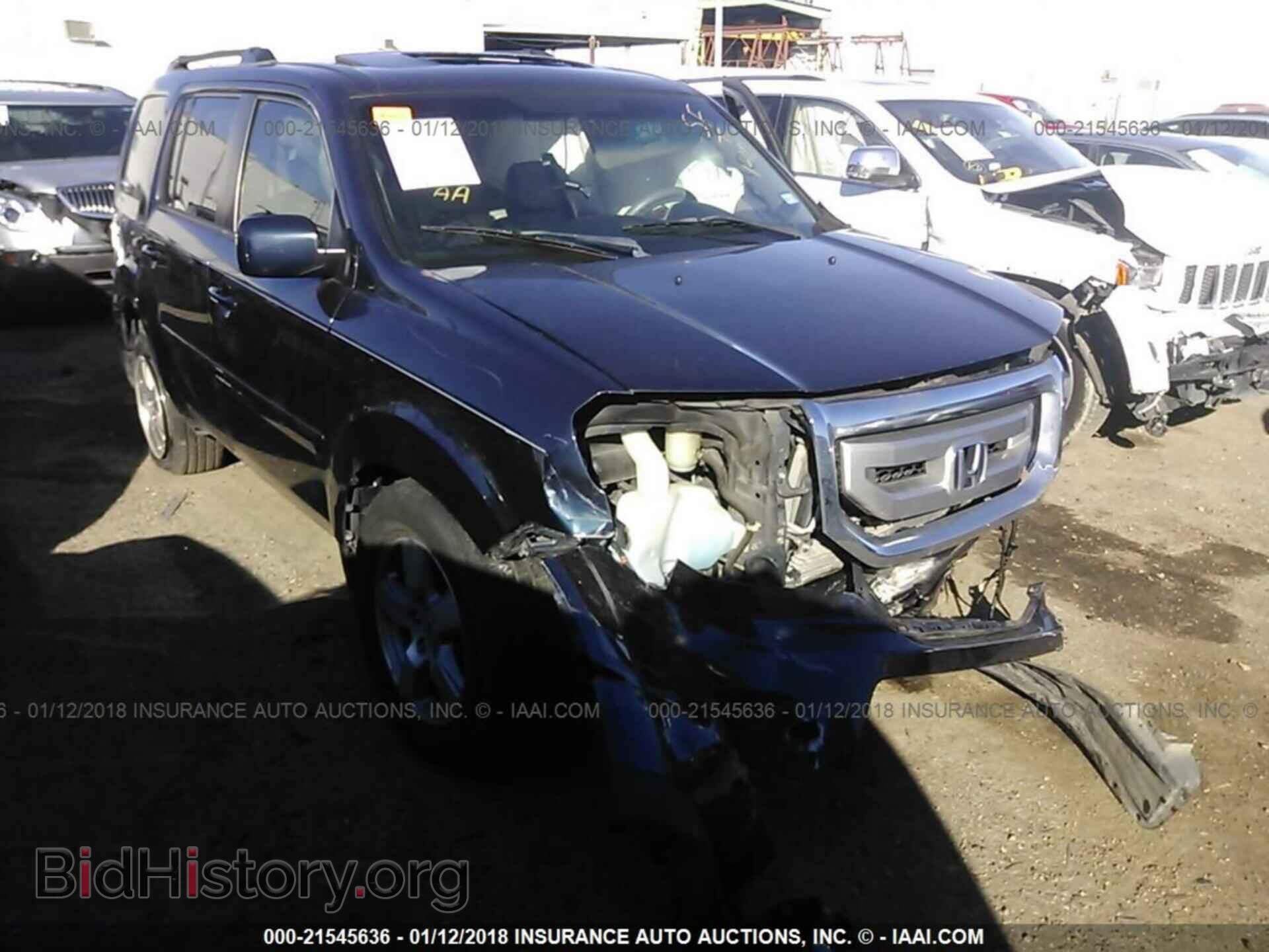 Фотография 5FNYF3H60BB014156 - Honda Pilot 2011