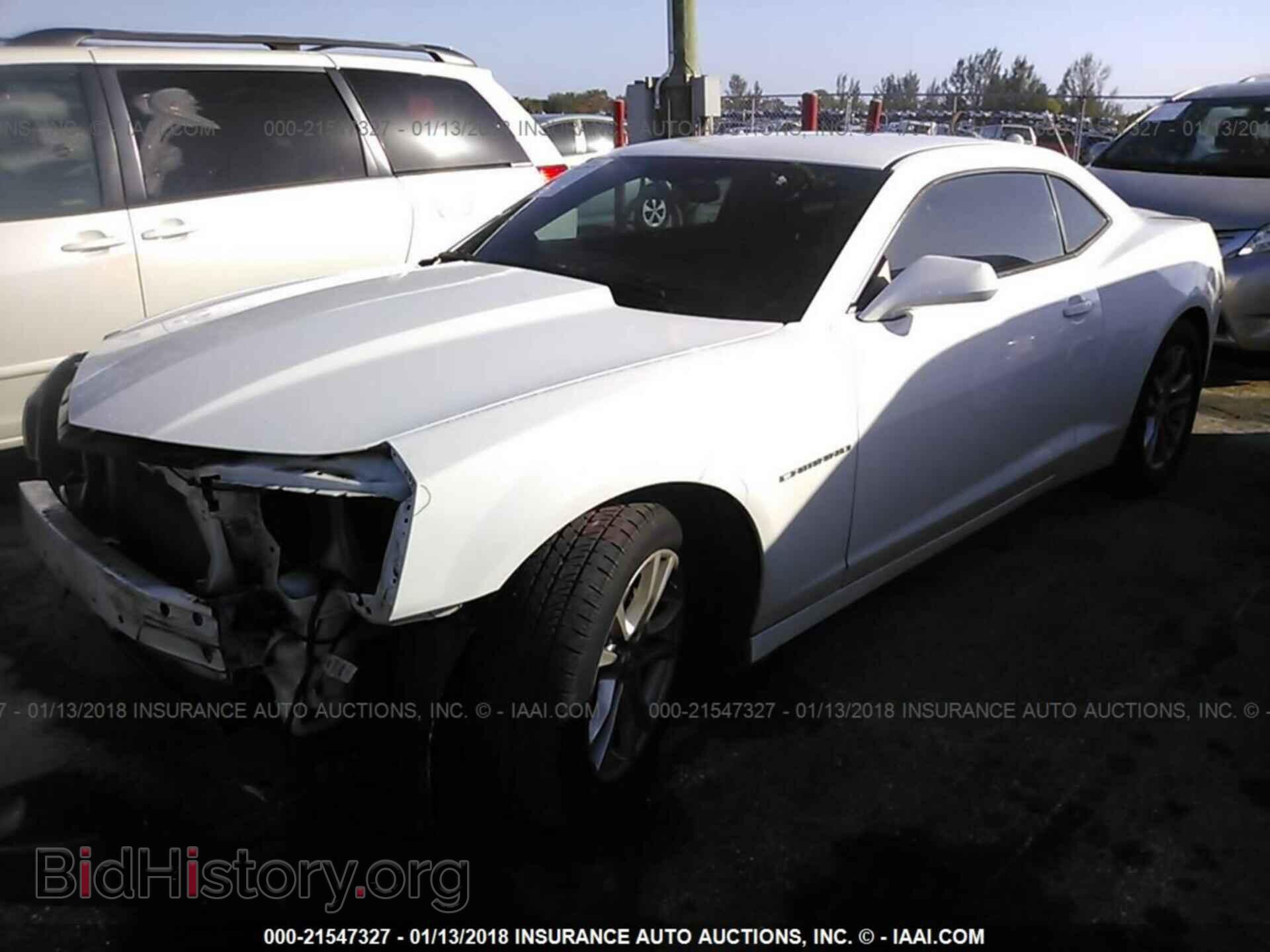 2014 Chevrolet Camaro - VIN: 2G1FA1E30E9210278 - Фото 2