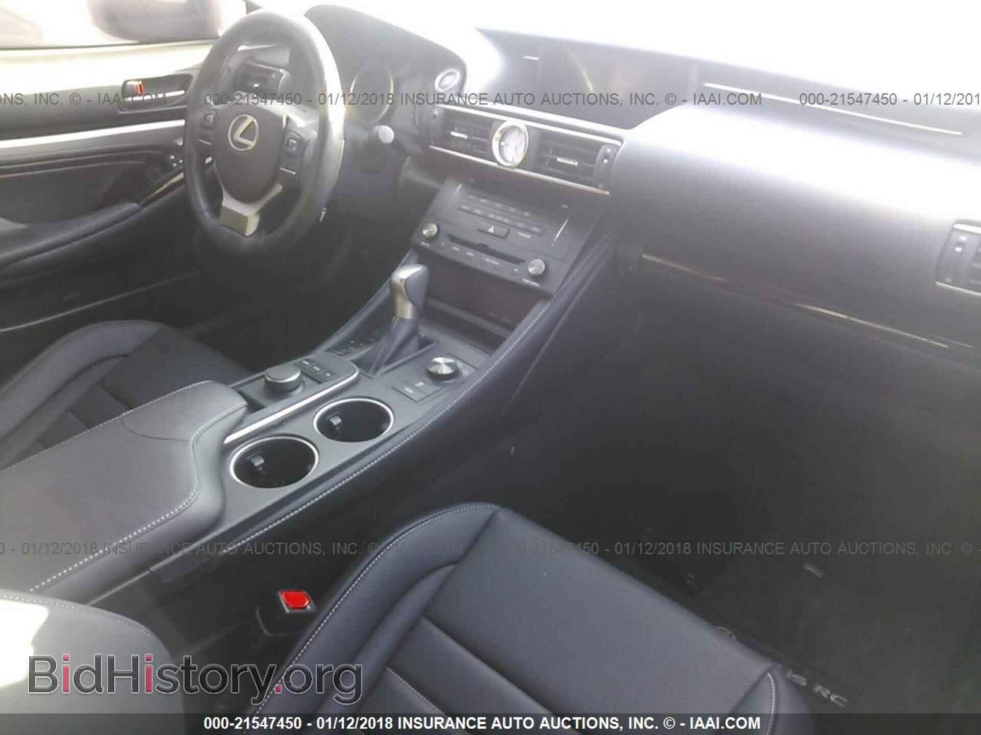 2016 Lexus Rc - VIN: JTHHA5BC3G5001238 - Фото 5