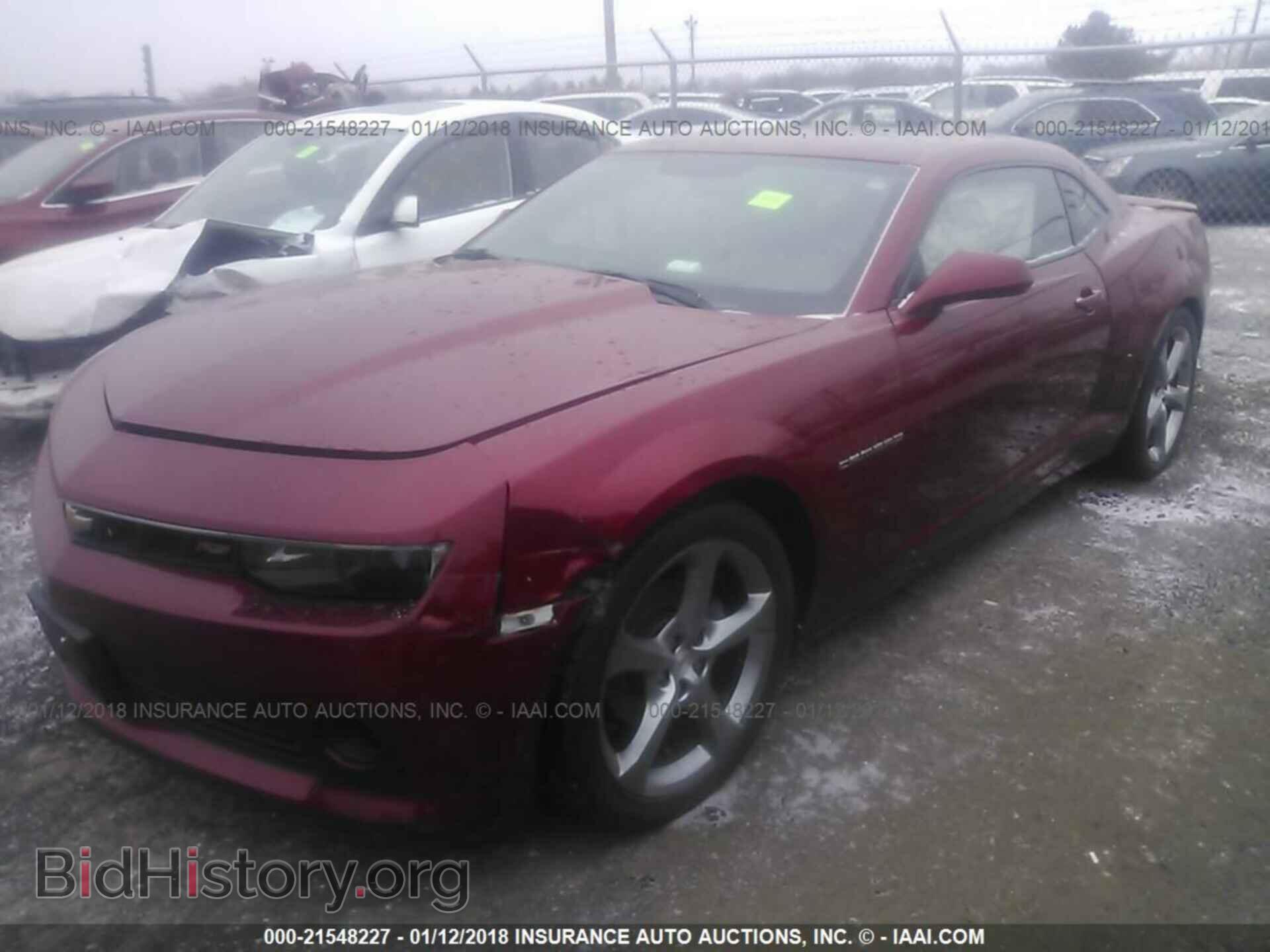 2014 Chevrolet Camaro - VIN: 2G1FC1E36E9143003 - Фото 2