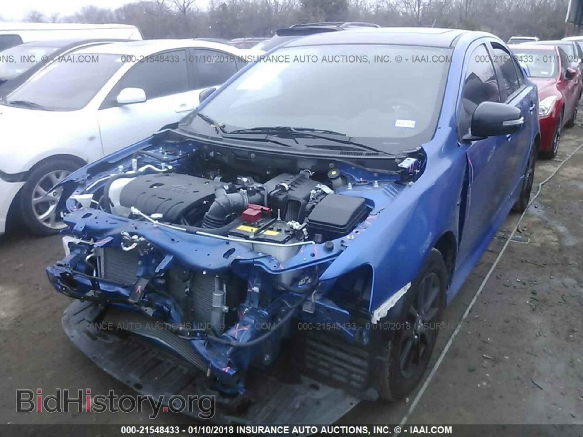 2017 Mitsubishi Lancer - VIN: JA32U2FU2HU013287 - Фото 2