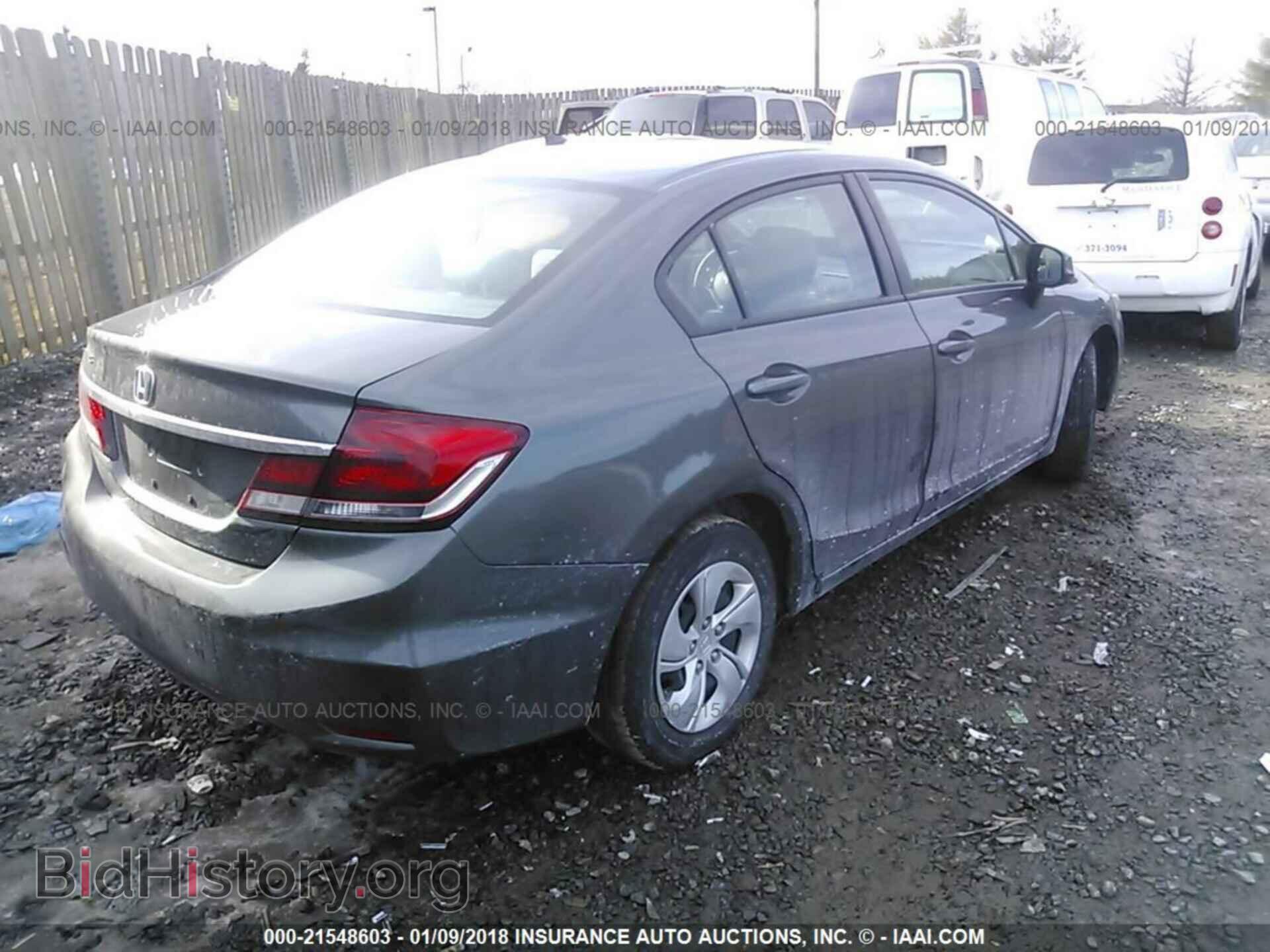 2013 Honda Civic - VIN: 19XFB2F51DE226824 - Фото 4