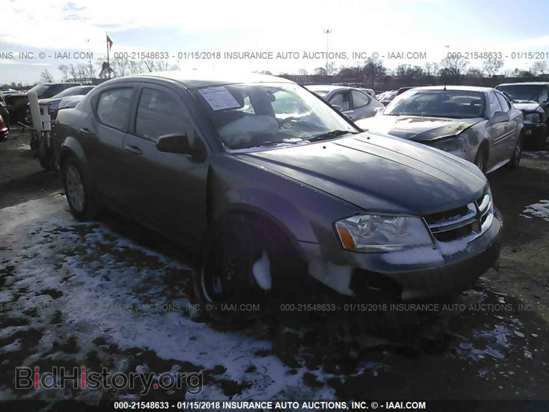 Photo 1C3CDZAB5CN192968 - Dodge Avenger 2012