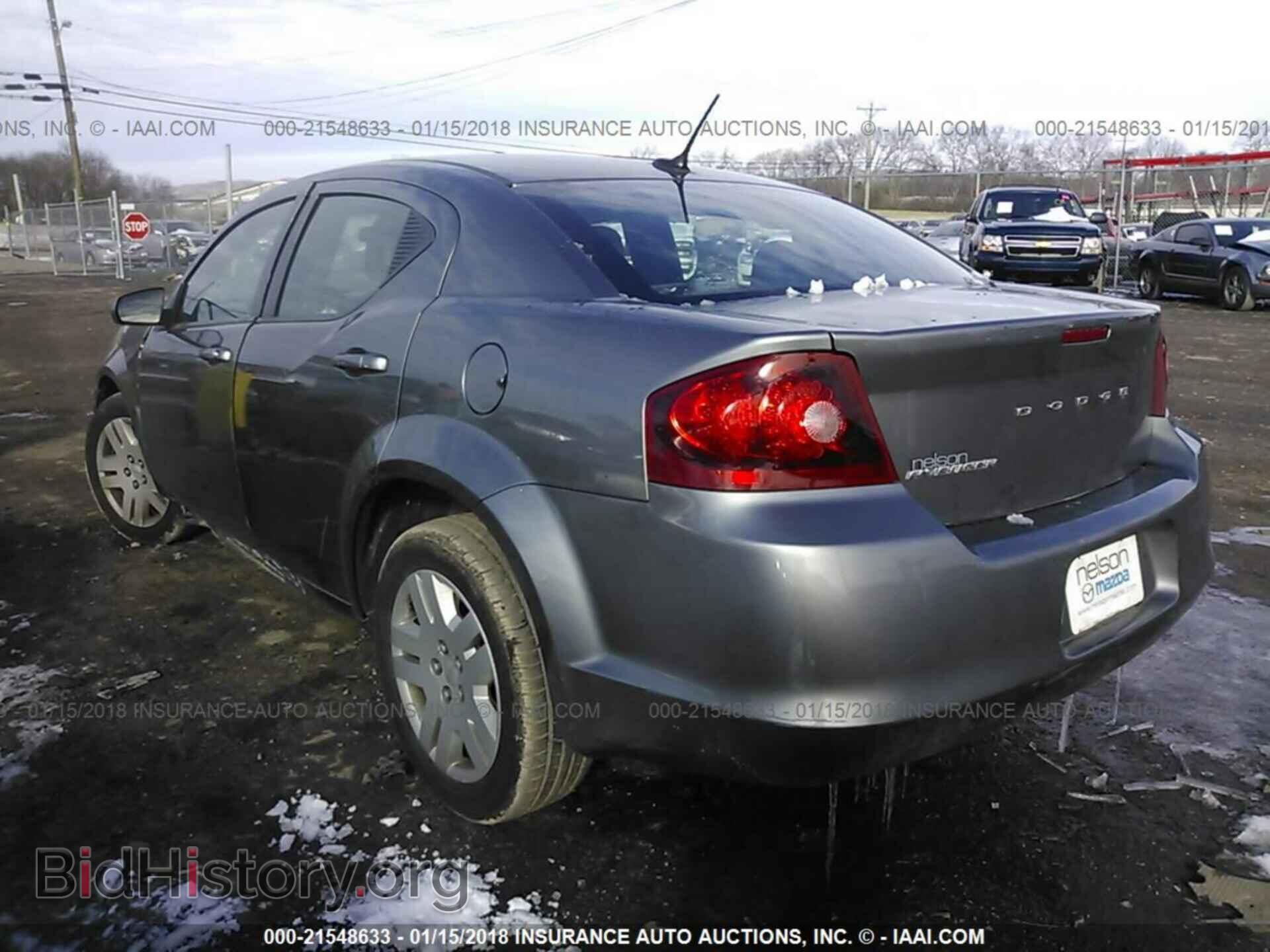 2012 Dodge Avenger - VIN: 1C3CDZAB5CN192968 - Фото 3