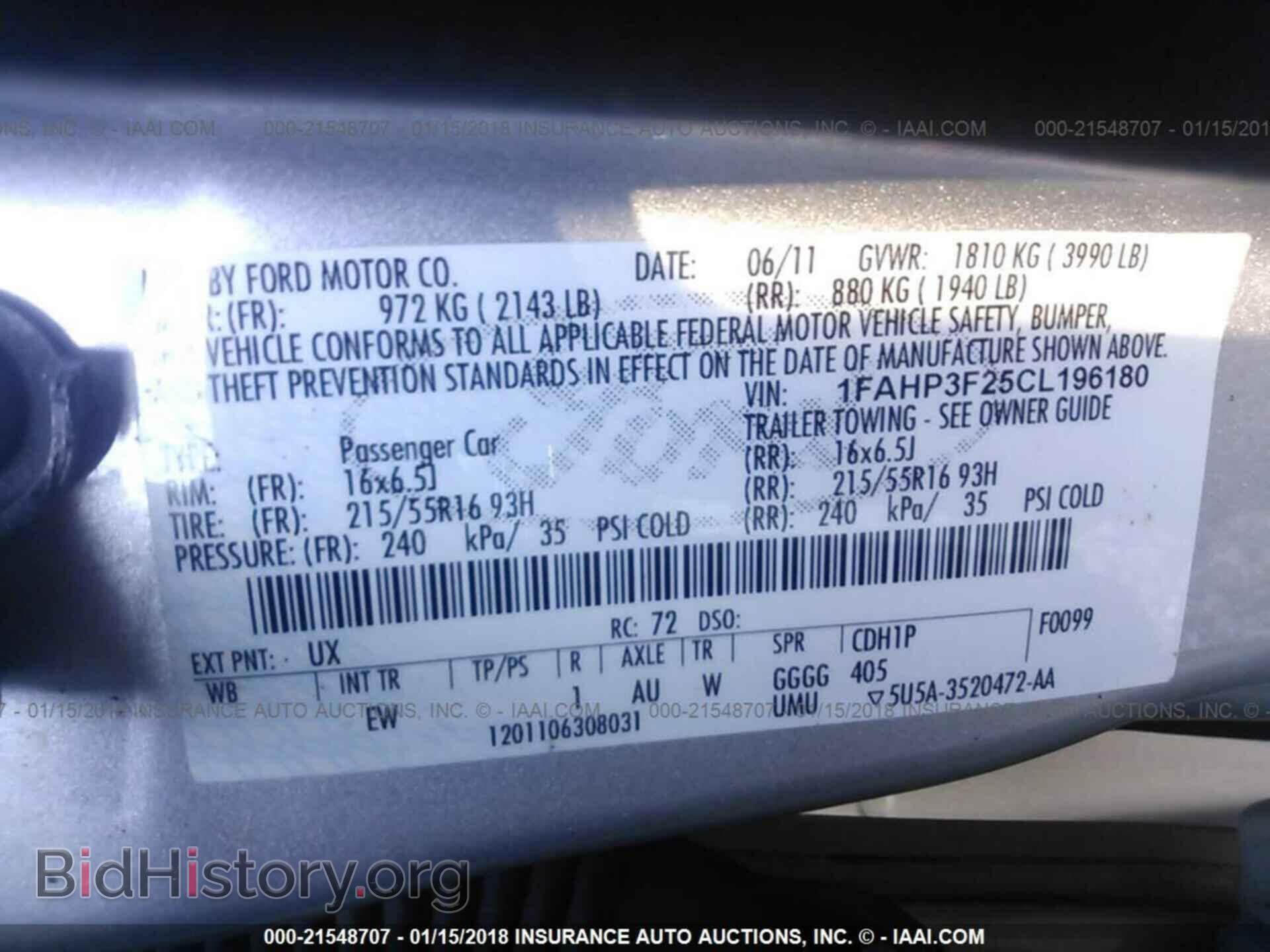2012 Ford Focus - VIN: 1FAHP3F25CL196180 - Photo 9