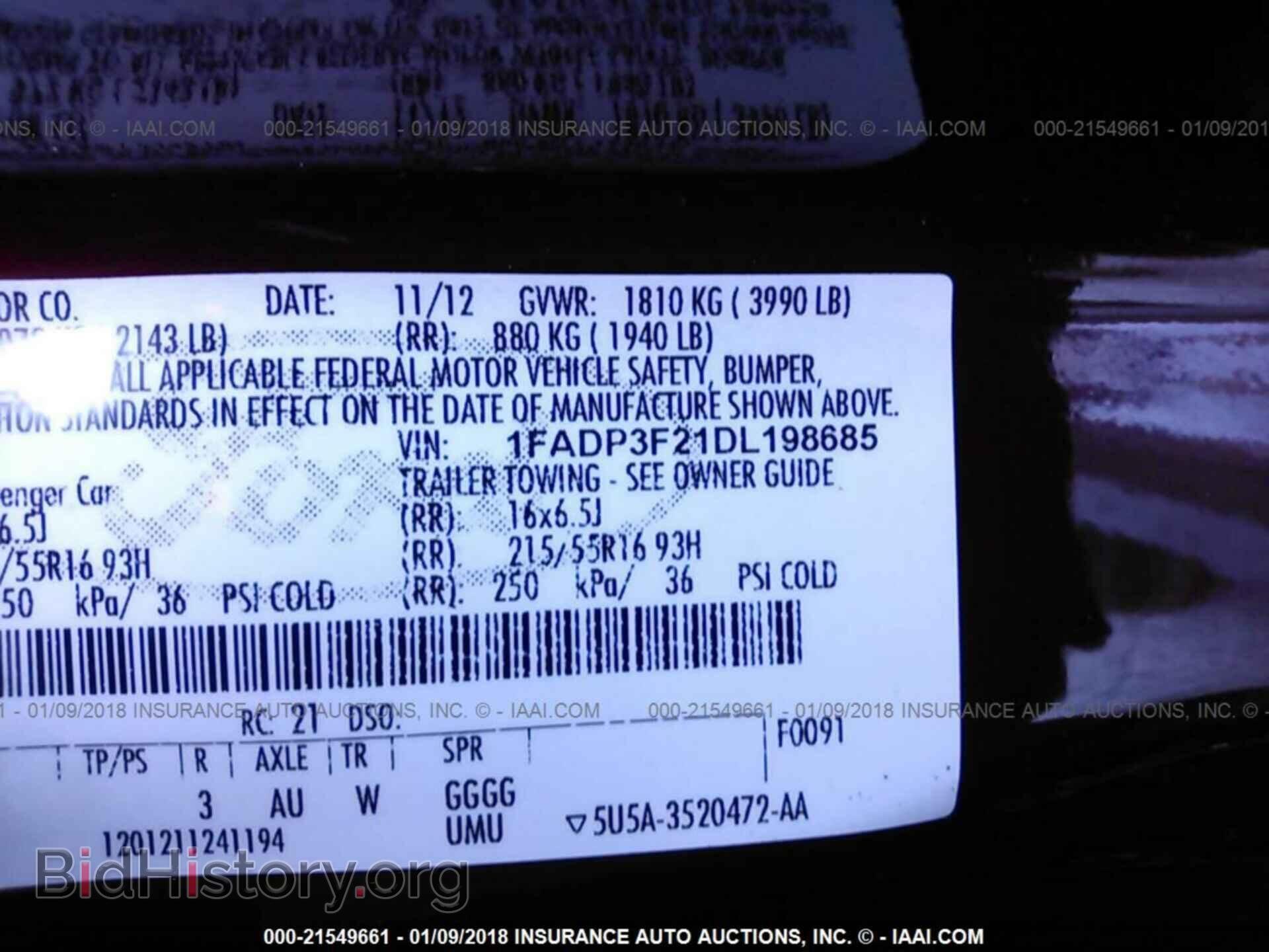 2013 Ford Focus - VIN: 1FADP3F21DL198685 - Photo 9