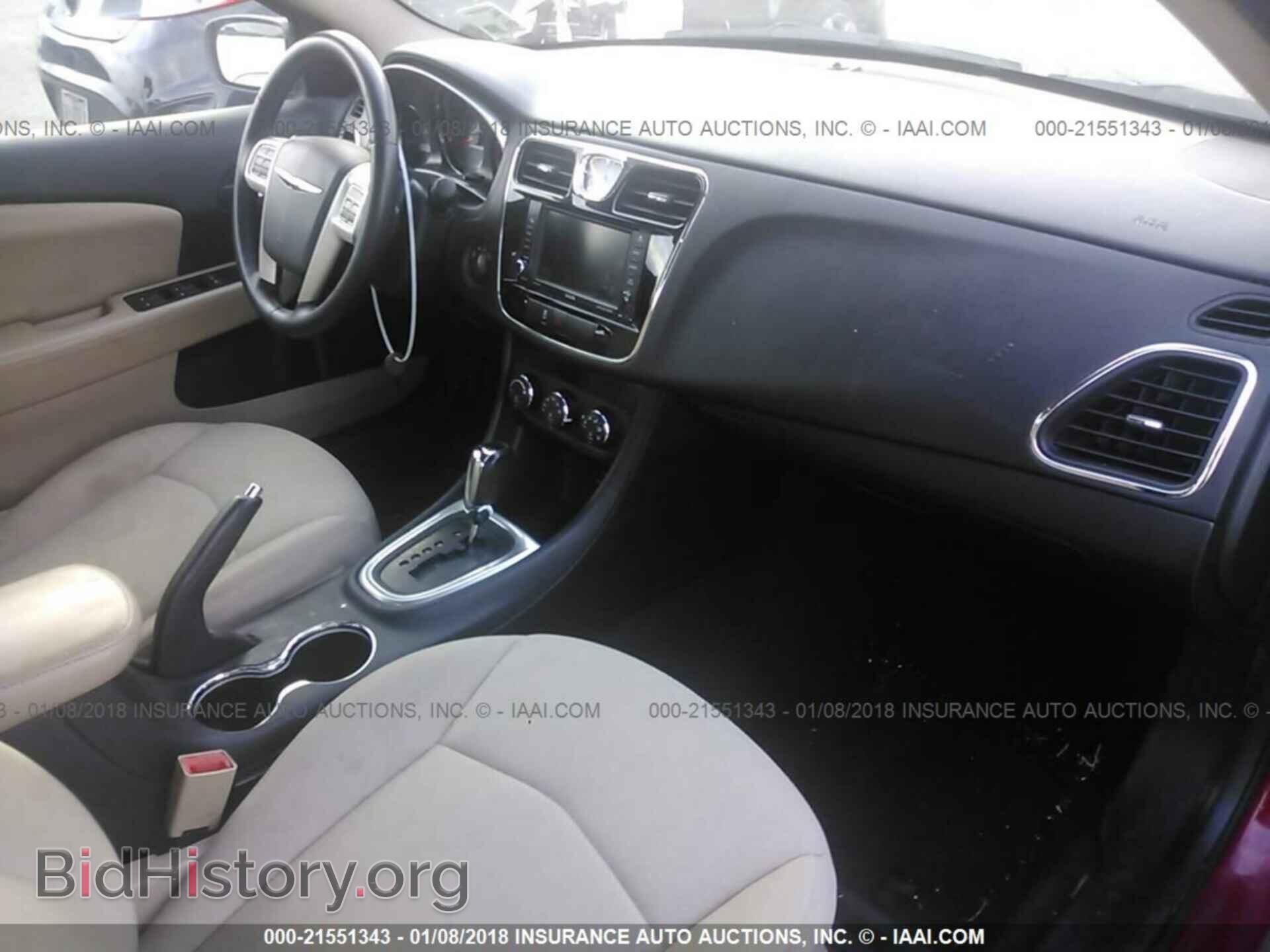 2013 Chrysler 200 - VIN: 1C3CCBBB9DN501531 - Photo 5
