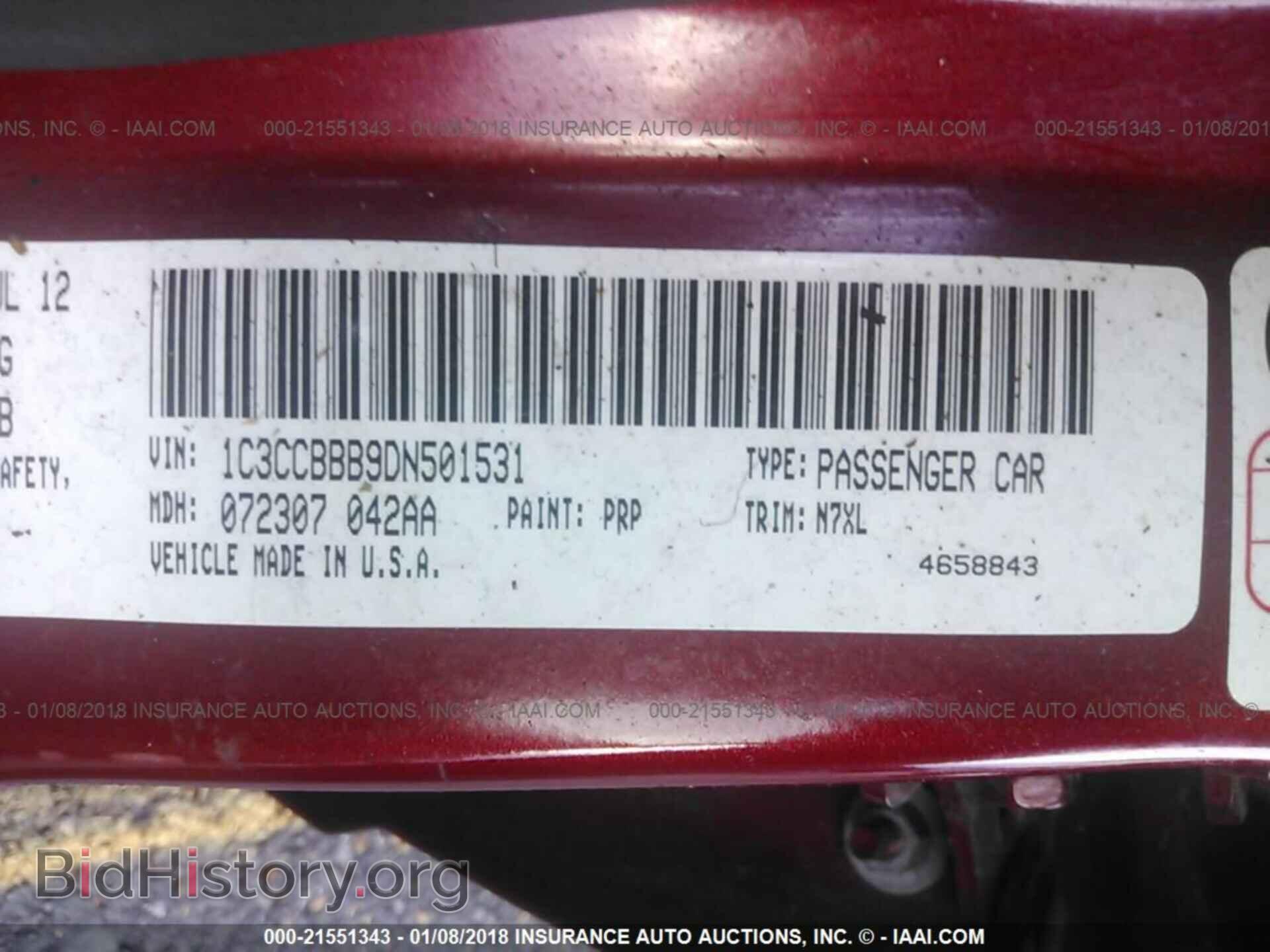 2013 Chrysler 200 - VIN: 1C3CCBBB9DN501531 - Photo 9