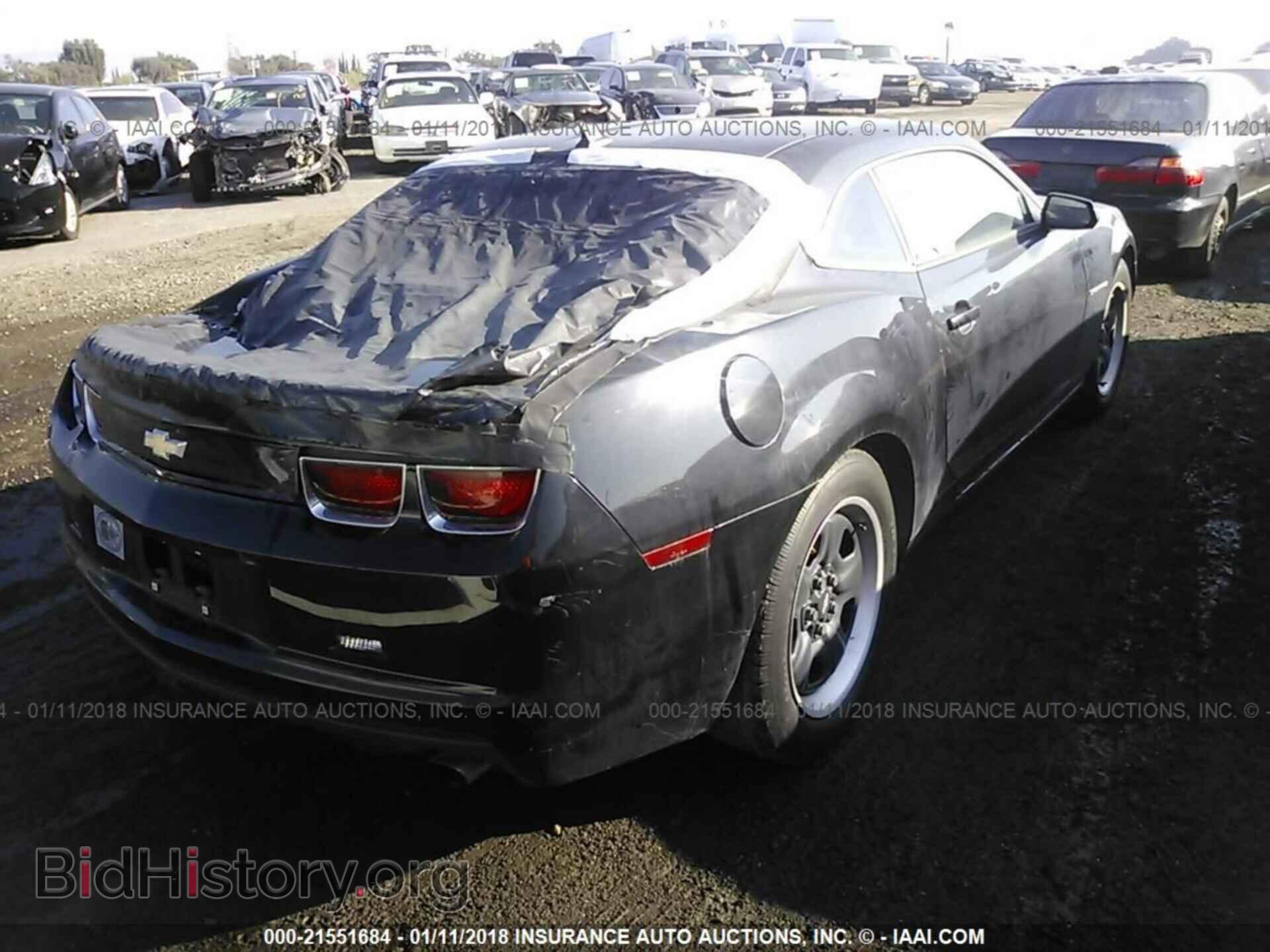 2012 Chevrolet Camaro - VIN: 2G1FE1E35C9206809 - Фото 4