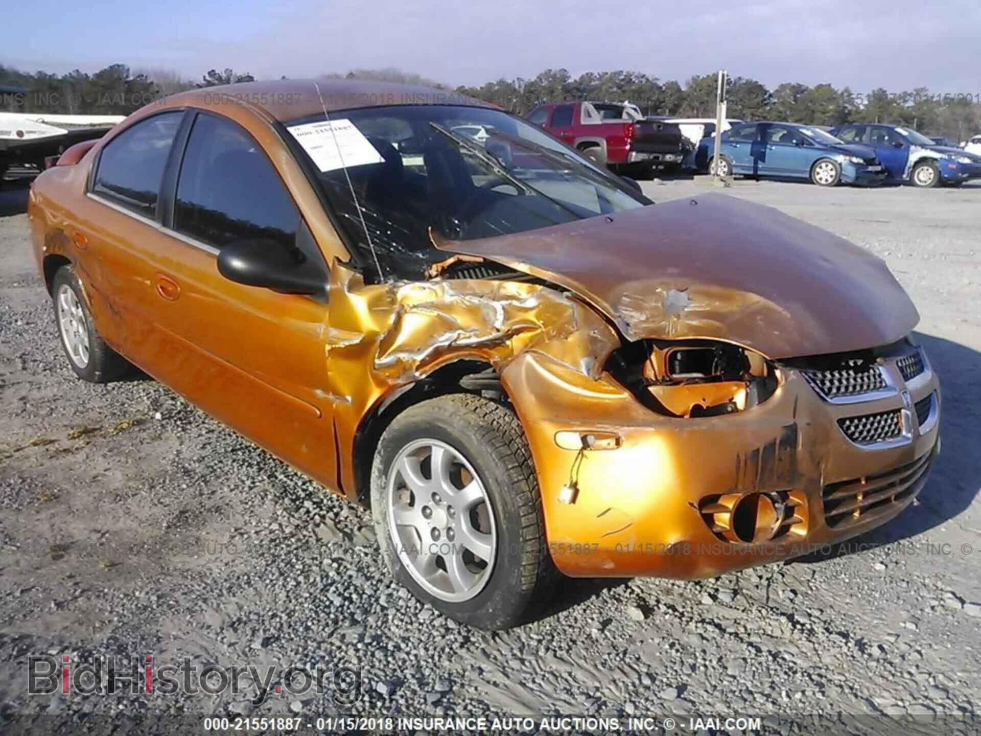 Photo 1B3ES56C55D116407 - DODGE NEON 2005