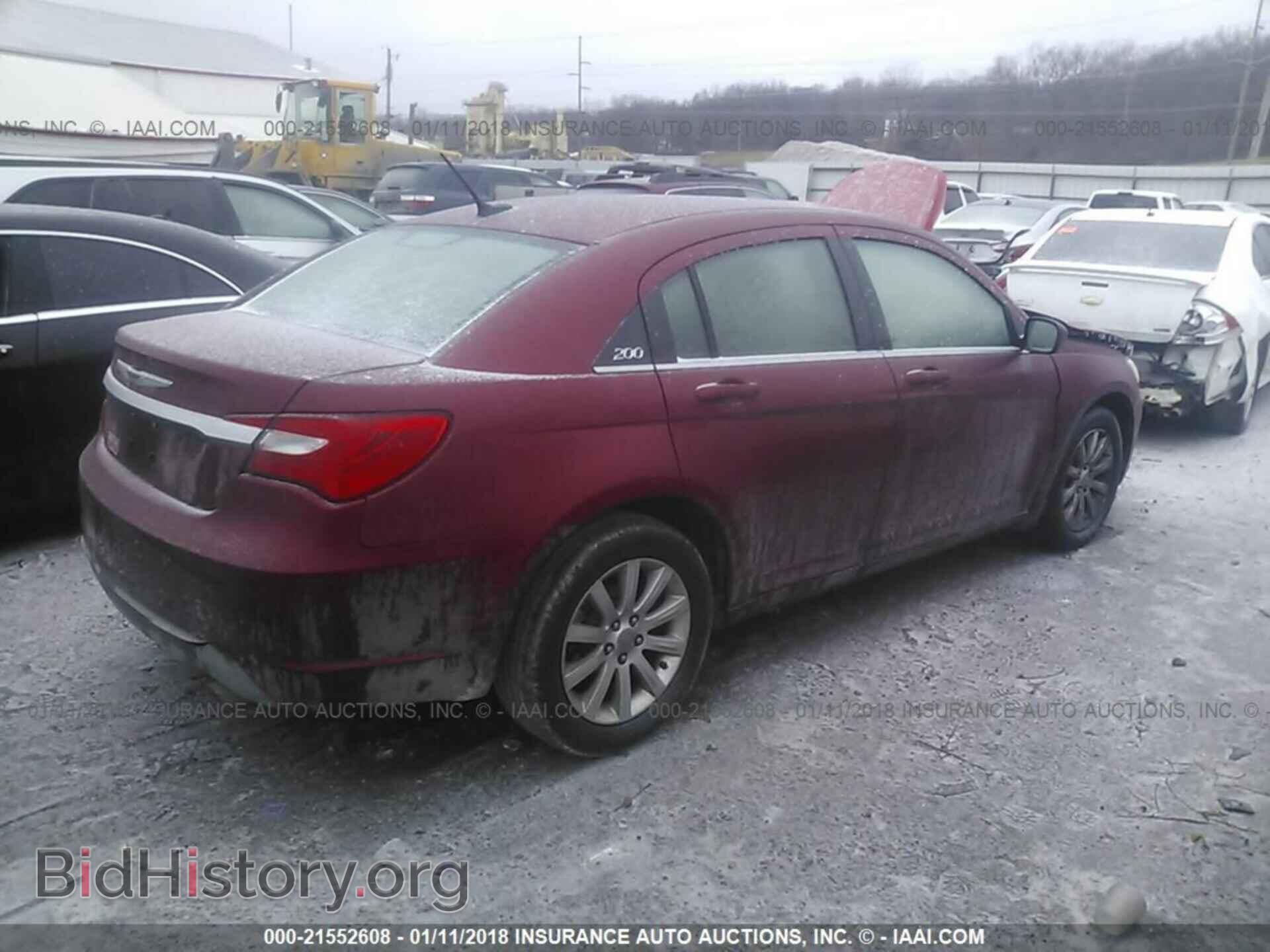 2012 Chrysler 200 - VIN: 1C3CCBBB0CN164391 - Фото 4