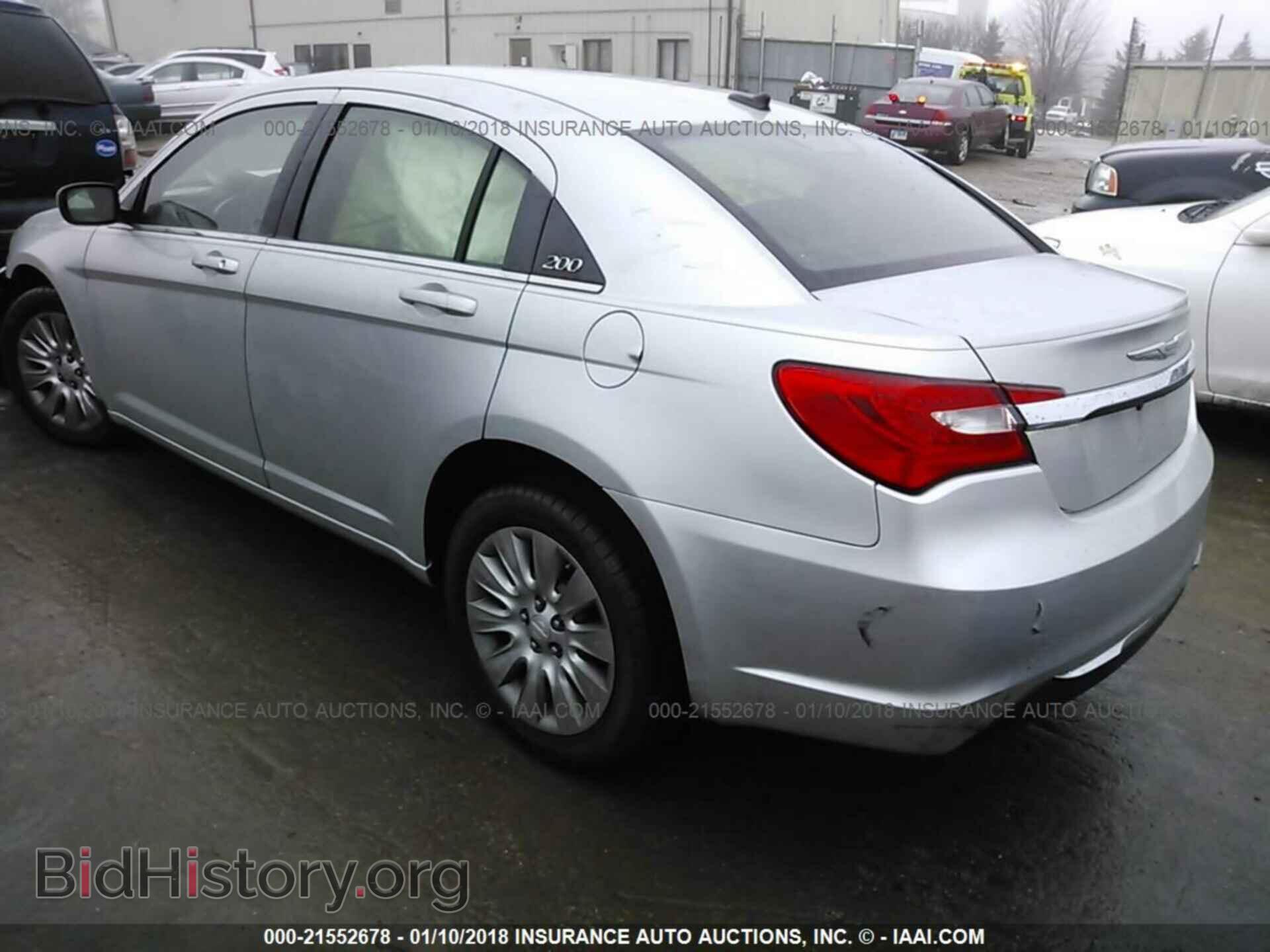2012 Chrysler 200 - VIN: 1C3CCBAB8CN101198 - Фото 3