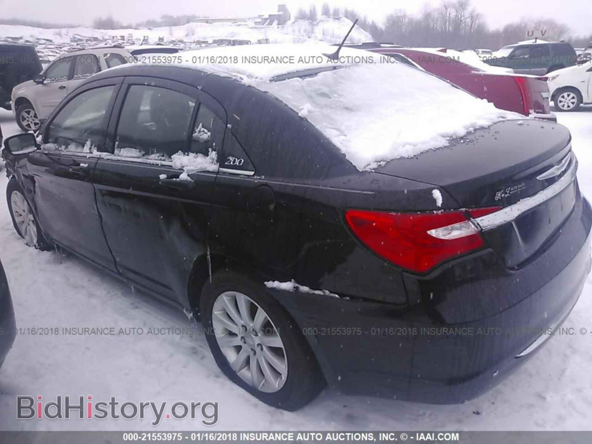 2012 Chrysler 200 - VIN: 1C3CCBBB7CN206488 - Фото 3