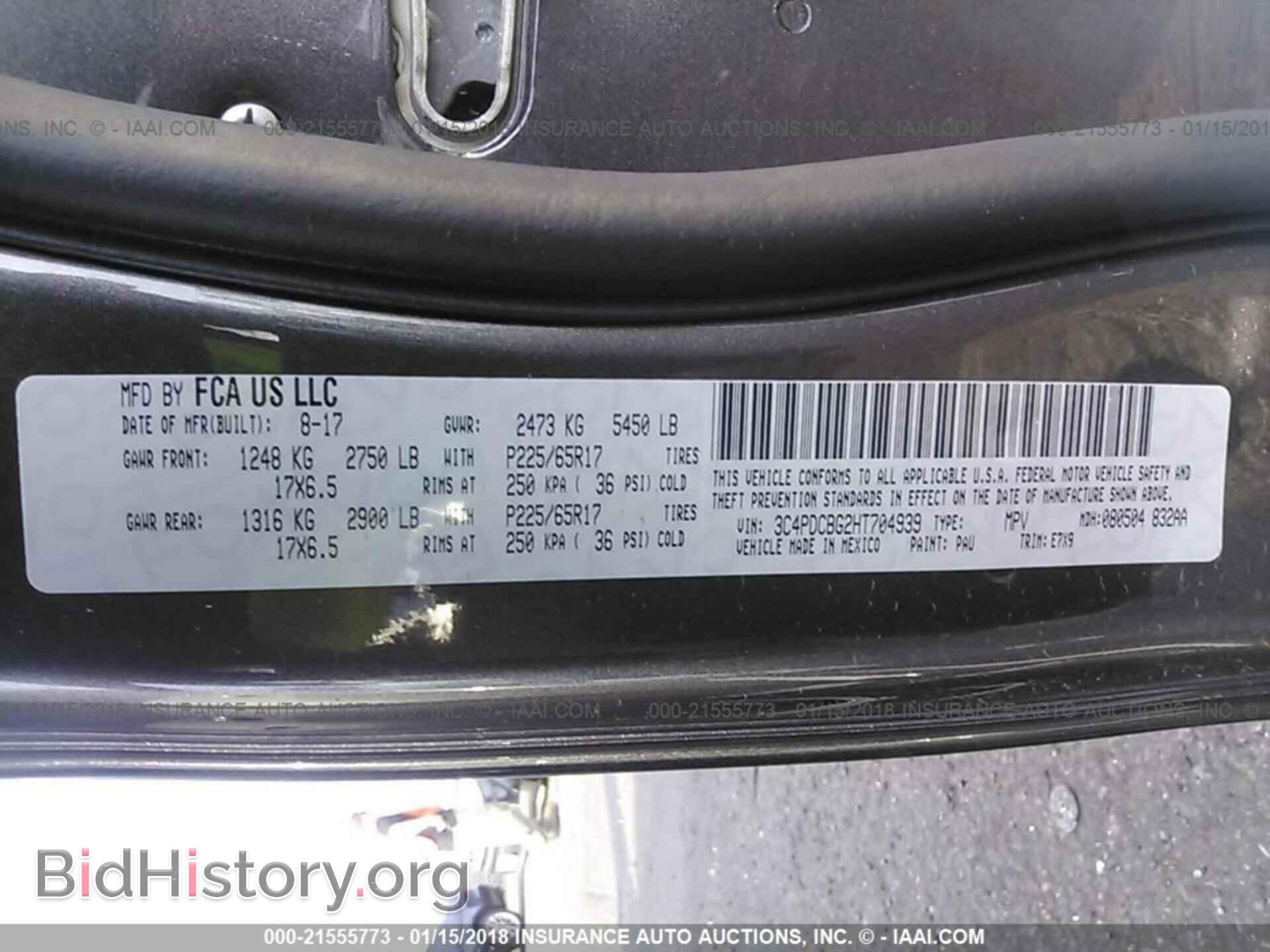 2017 Dodge Journey - VIN: 3C4PDCBG2HT704939 - Photo 9