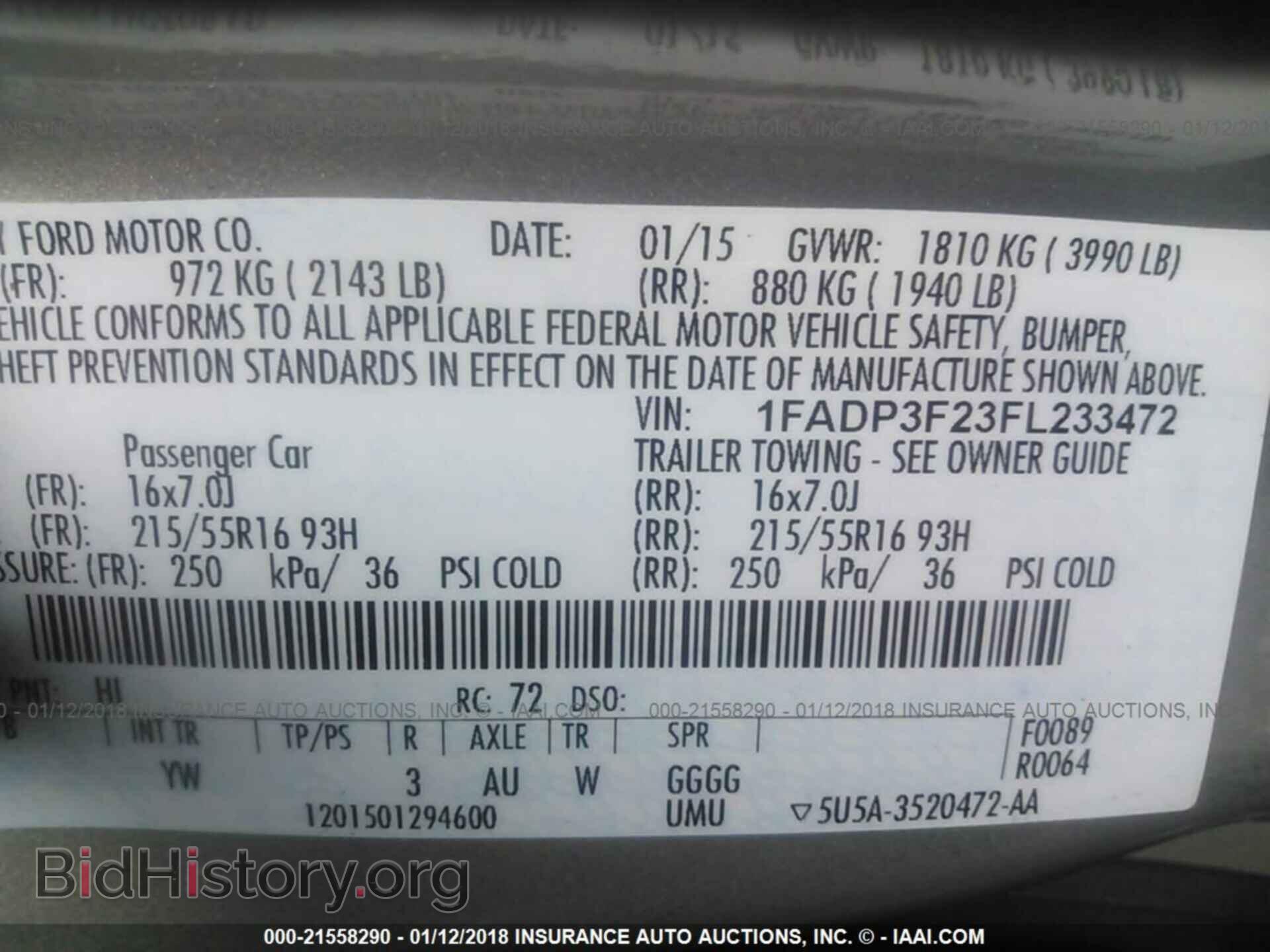 2015 Ford Focus - VIN: 1FADP3F23FL233472 - Photo 9