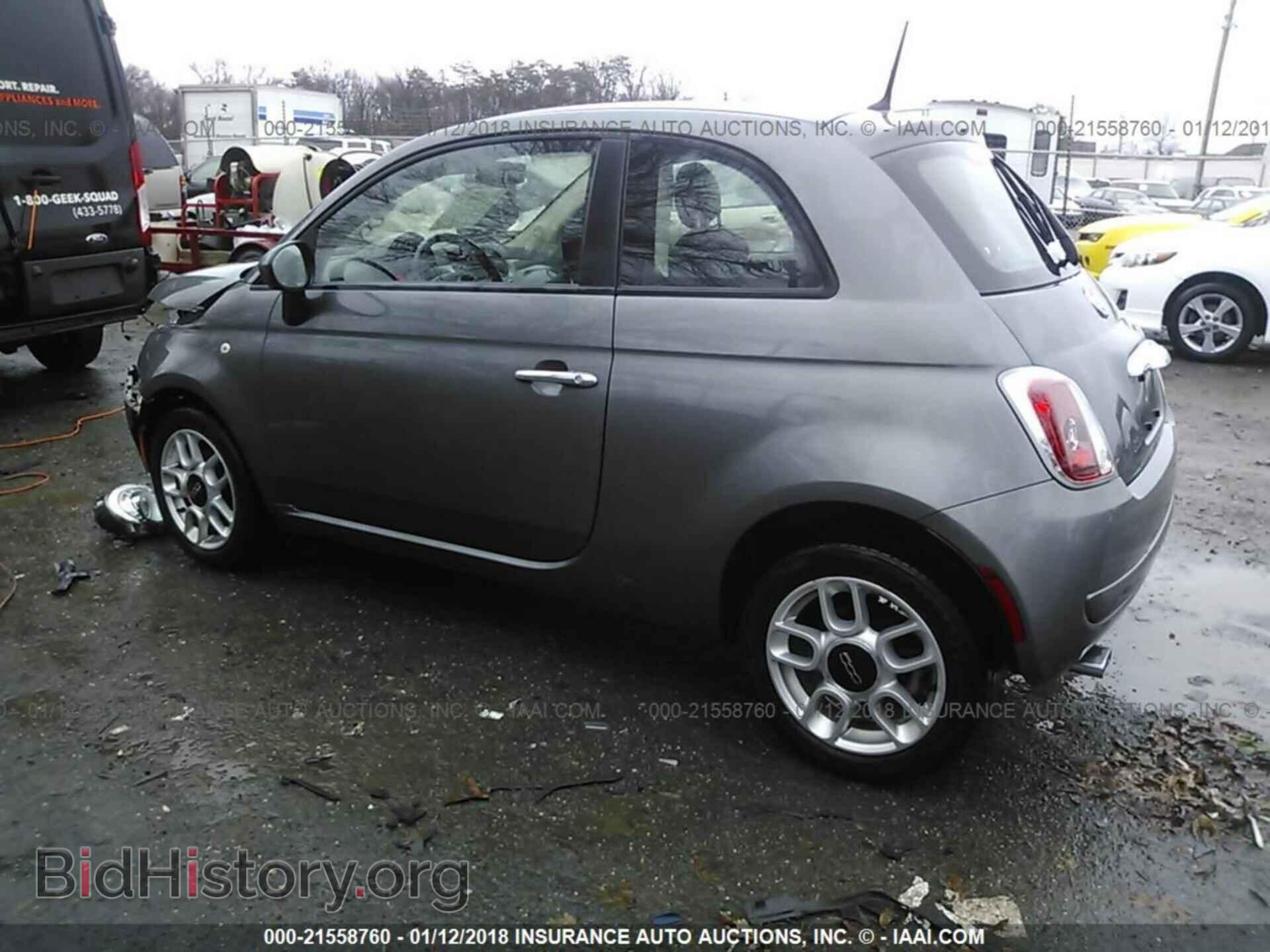 2012 Fiat 500 - VIN: 3C3CFFAR6CT287805 - Photo 3