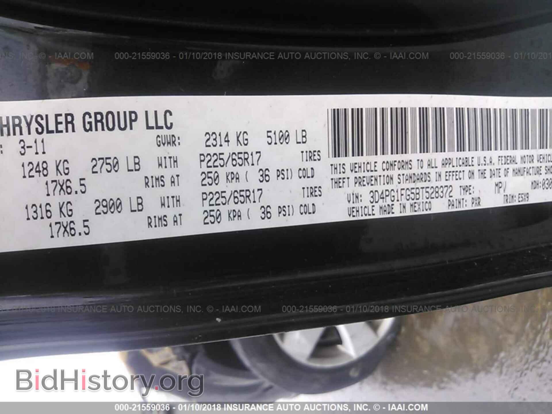 2011 Dodge Journey - VIN: 3D4PG1FG5BT528372 - Photo 9