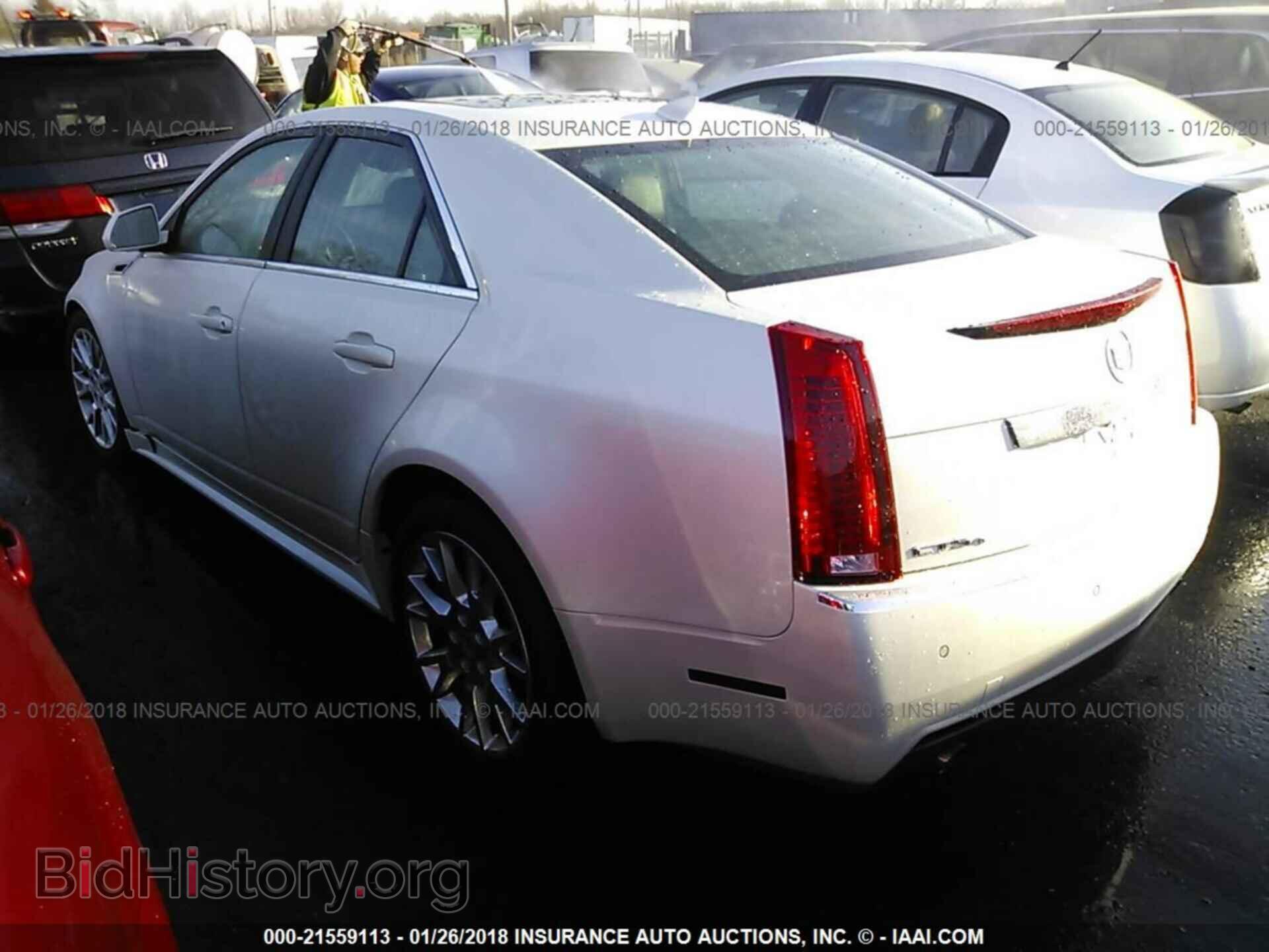 2012 Cadillac Cts - VIN: 1G6DS5E39C0135738 - Фото 3