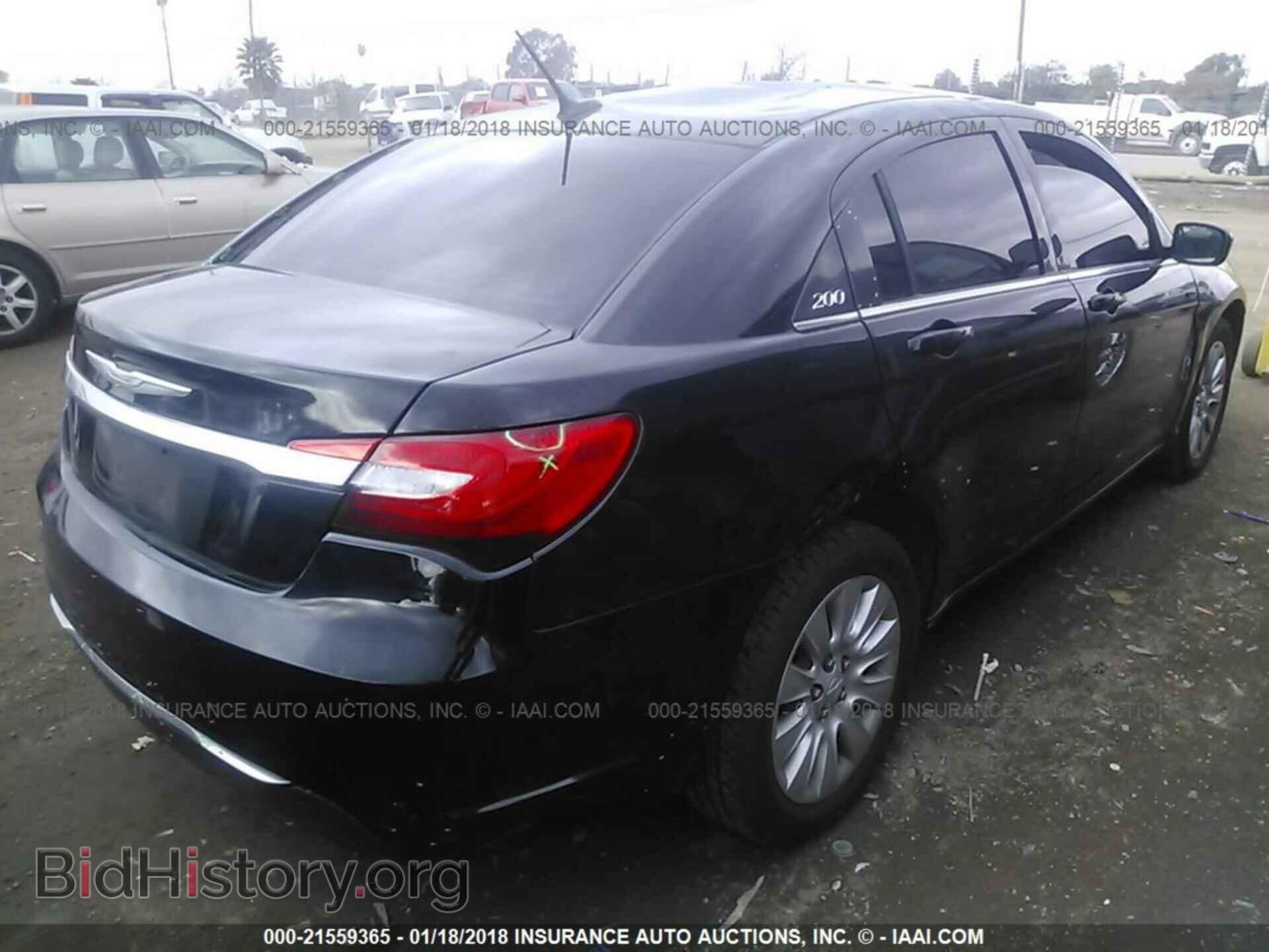 2012 Chrysler 200 - VIN: 1C3CCBAB5CN273804 - Photo 4
