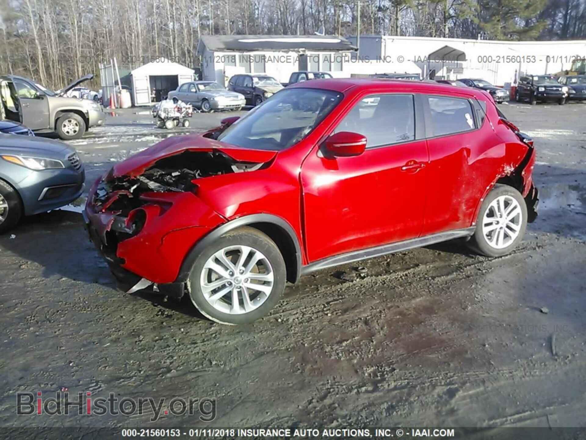 2015 Nissan Juke - VIN: JN8AF5MR7FT501682 - Фото 2