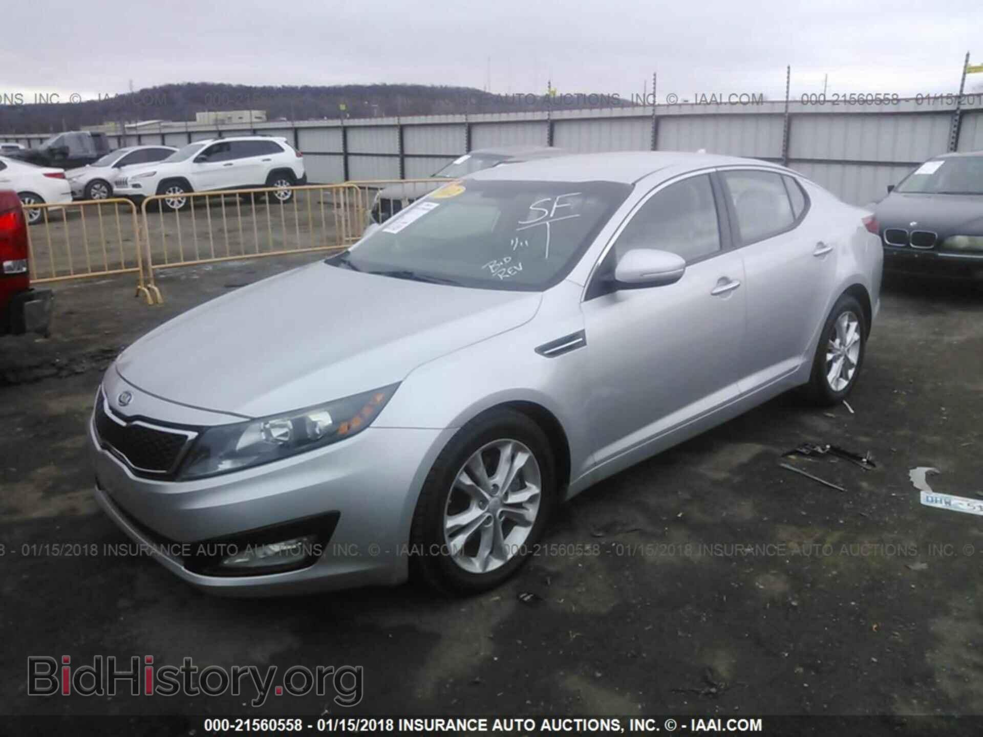 2012 Kia Optima - VIN: 5XXGM4A75CG041247 - Фото 2