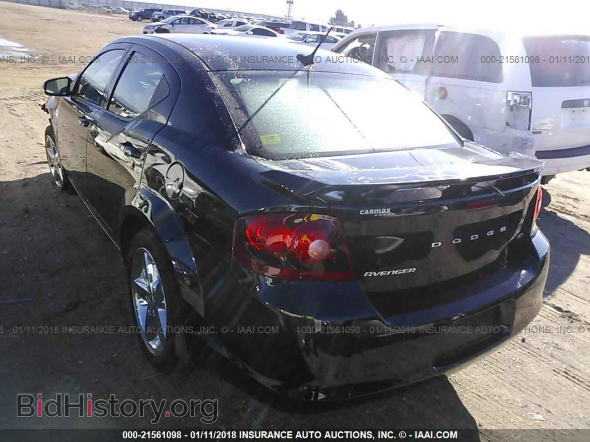 2013 Dodge Avenger - VIN: 1C3CDZCB3DN556688 - Фото 3