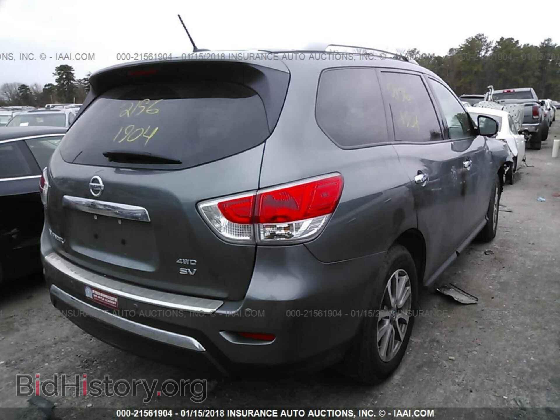 2015 Nissan Pathfinder - VIN: 5N1AR2MM3FC708796 - Фото 4
