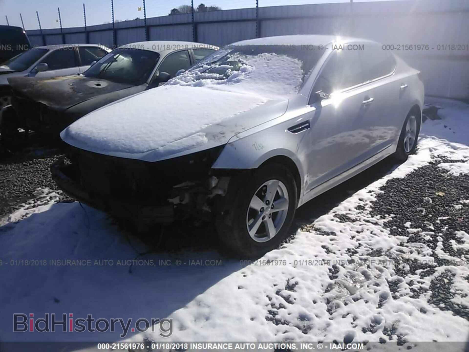 2014 Kia Optima - VIN: KNAGM4A72E5478451 - Photo 2