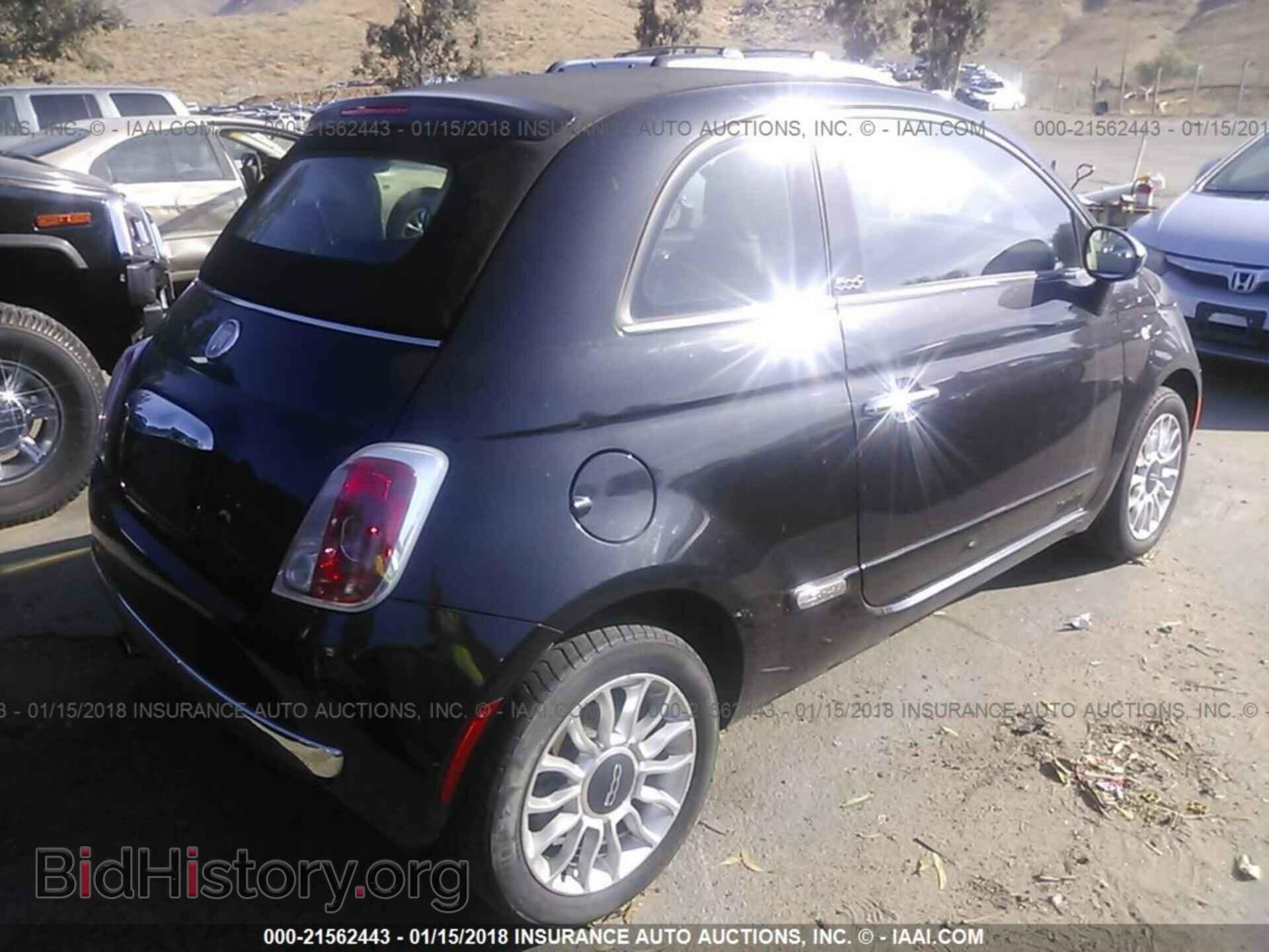 2012 Fiat 500 - VIN: 3C3CFFER4CT213292 - Фото 4