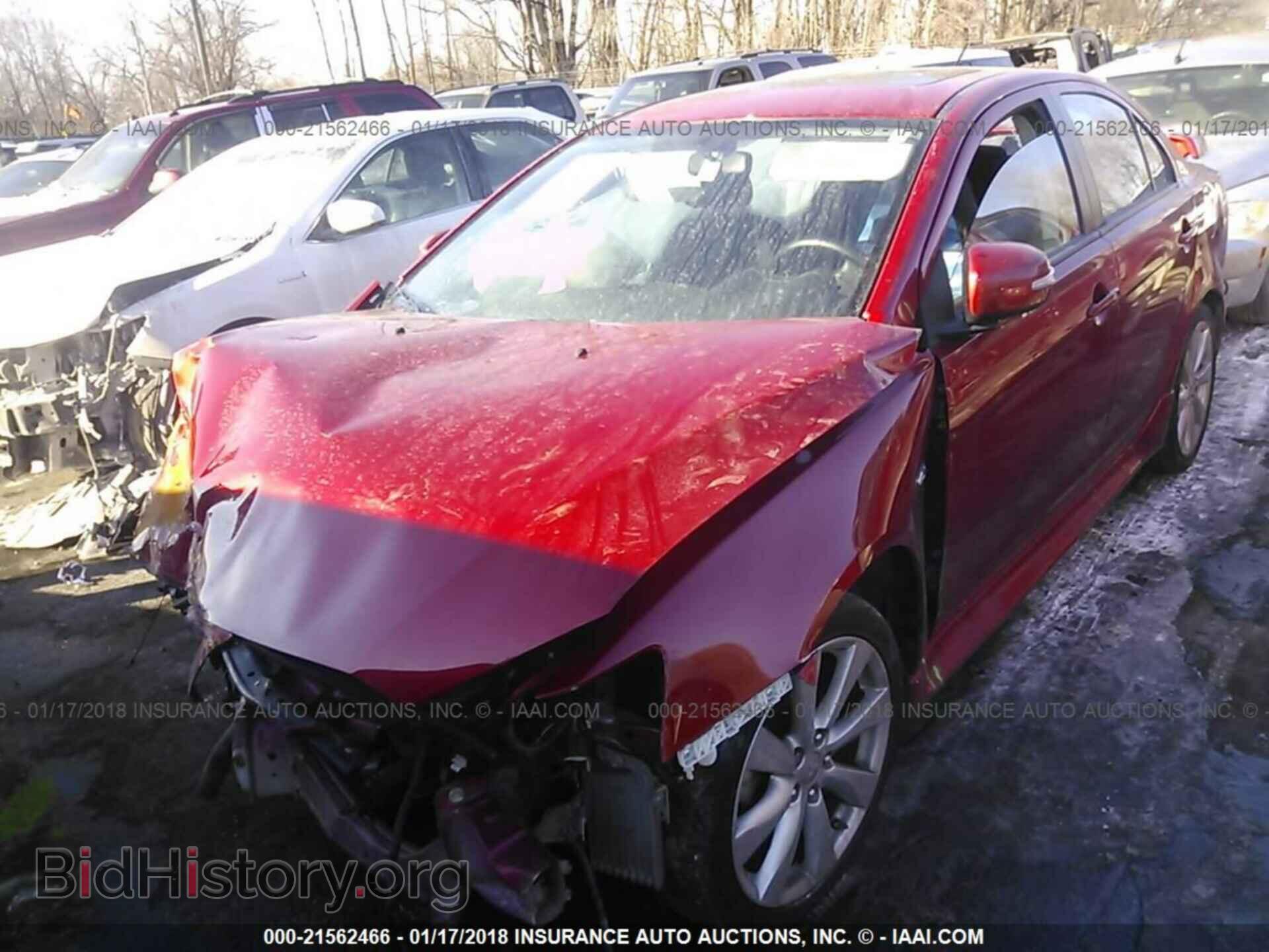 2015 Mitsubishi Lancer - VIN: JA32U8FW2FU024789 - Фото 2