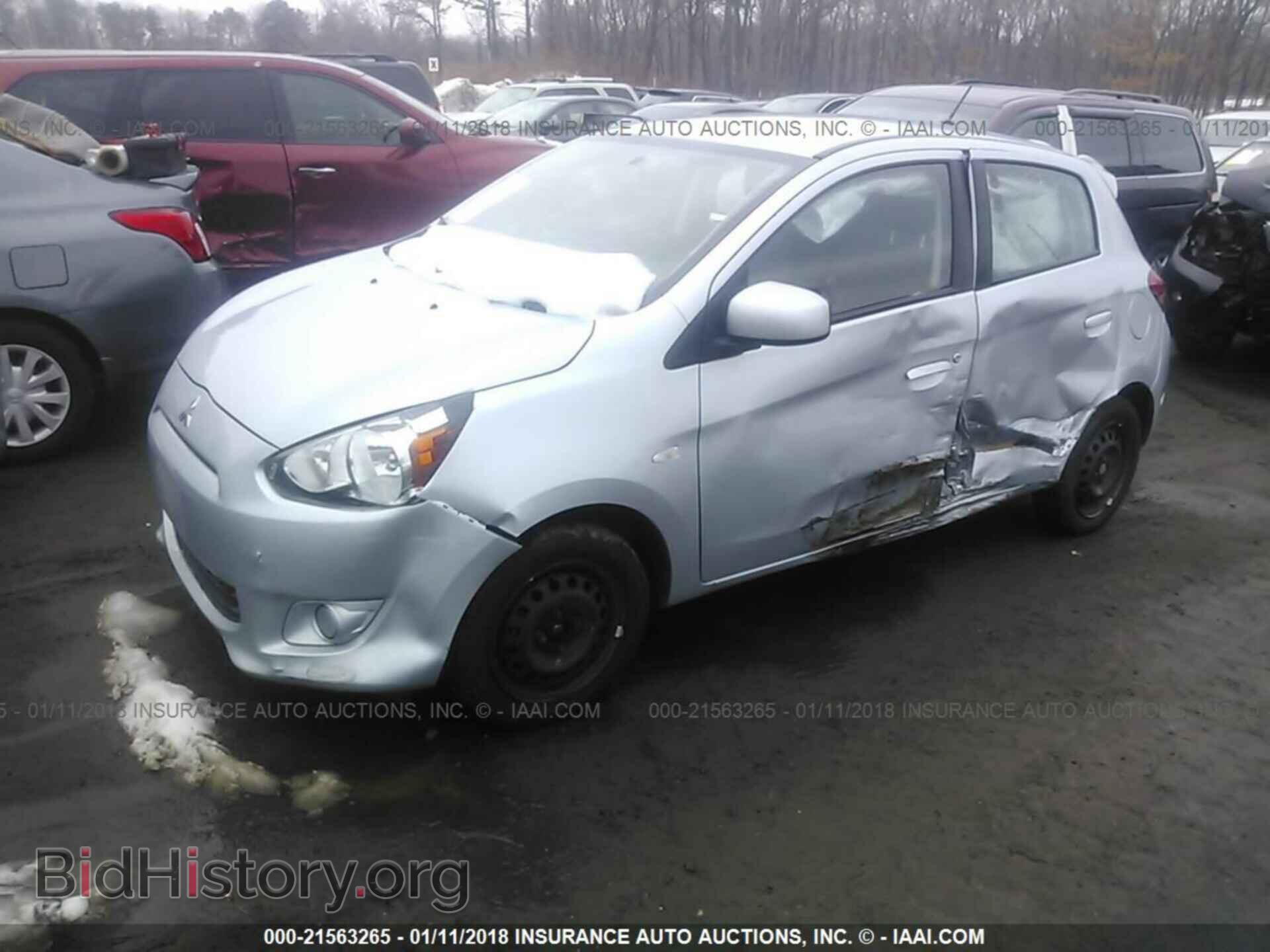 2015 Mitsubishi Mirage - VIN: ML32A3HJ8FH009241 - Фото 2