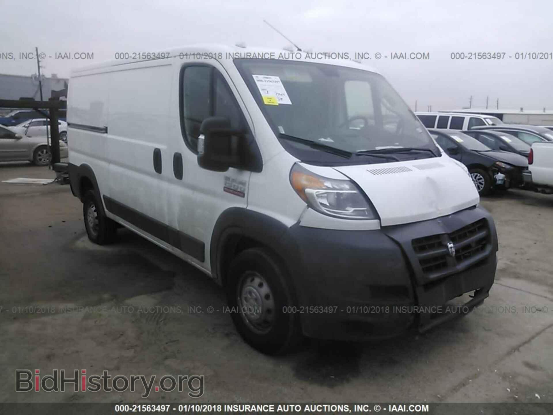 Фотография 3C6TRVAG0HE545802 - Ram Promaster 1500 2017