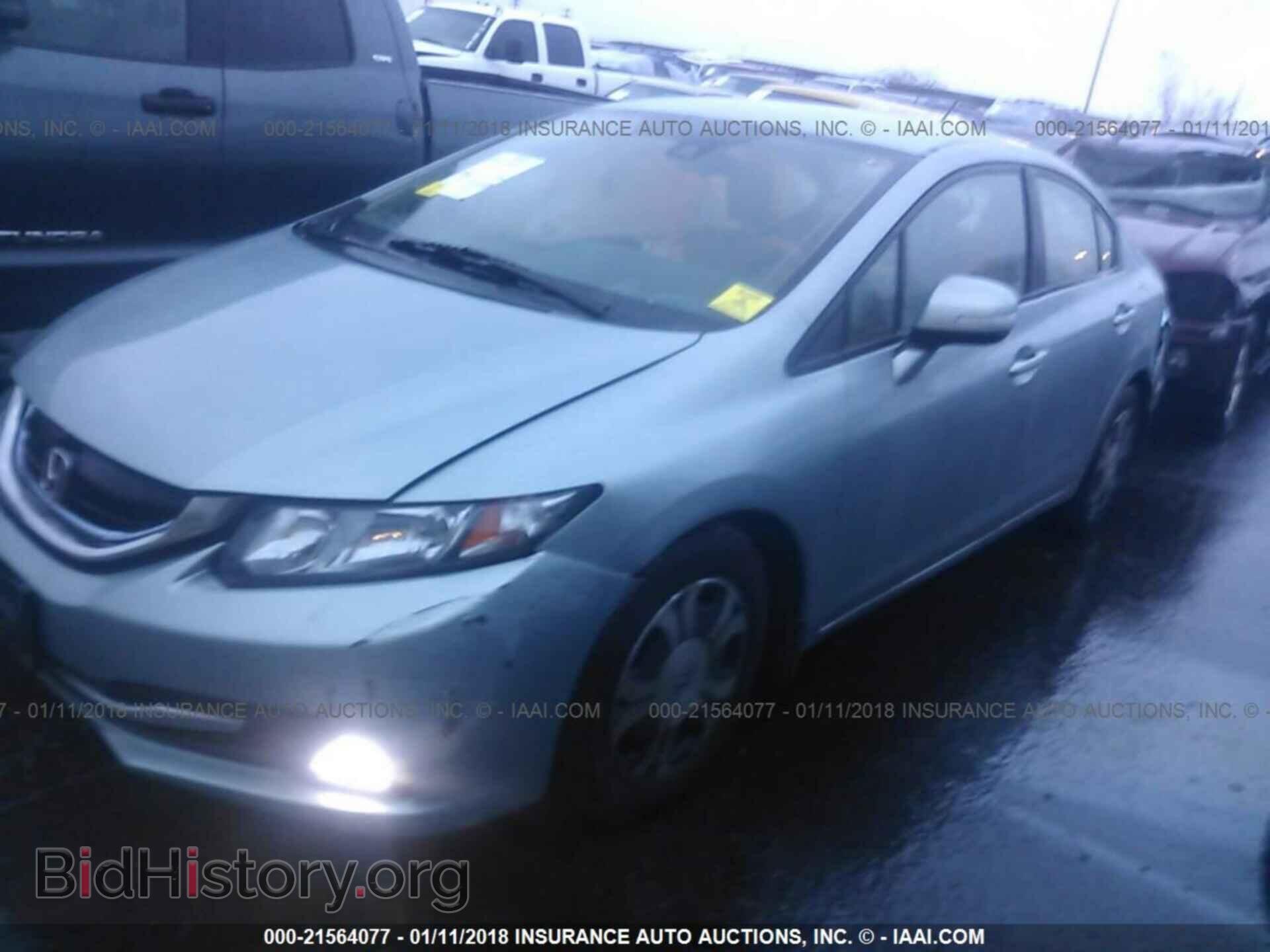 2013 Honda Civic - VIN: 19XFB4F39DE001237 - Фото 2