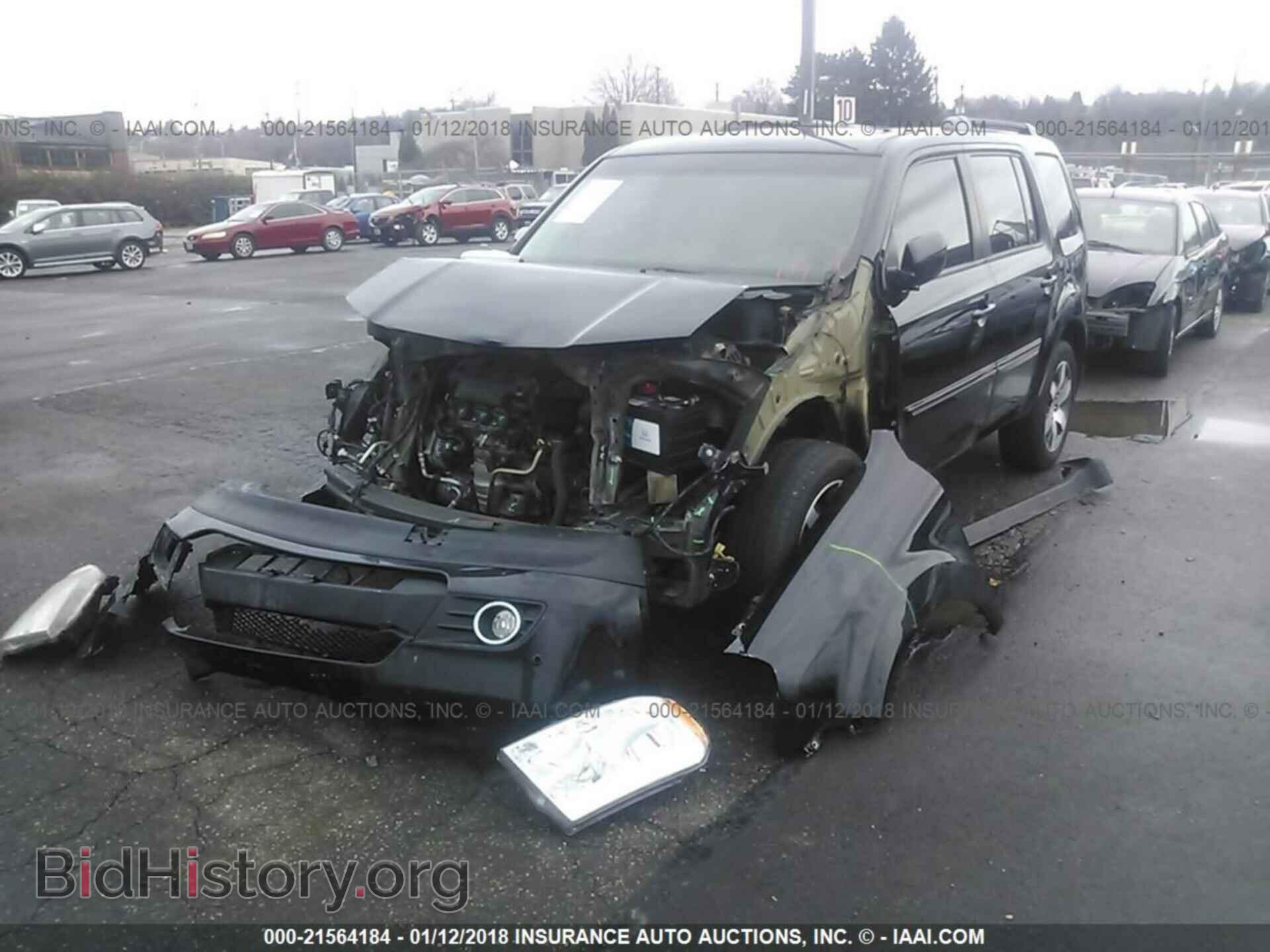 2012 Honda Pilot - VIN: 5FNYF4H96CB081474 - Фото 2