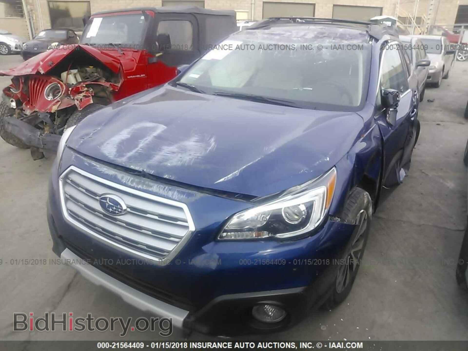 2016 Subaru Outback - VIN: 4S4BSANC3G3211287 - Фото 2