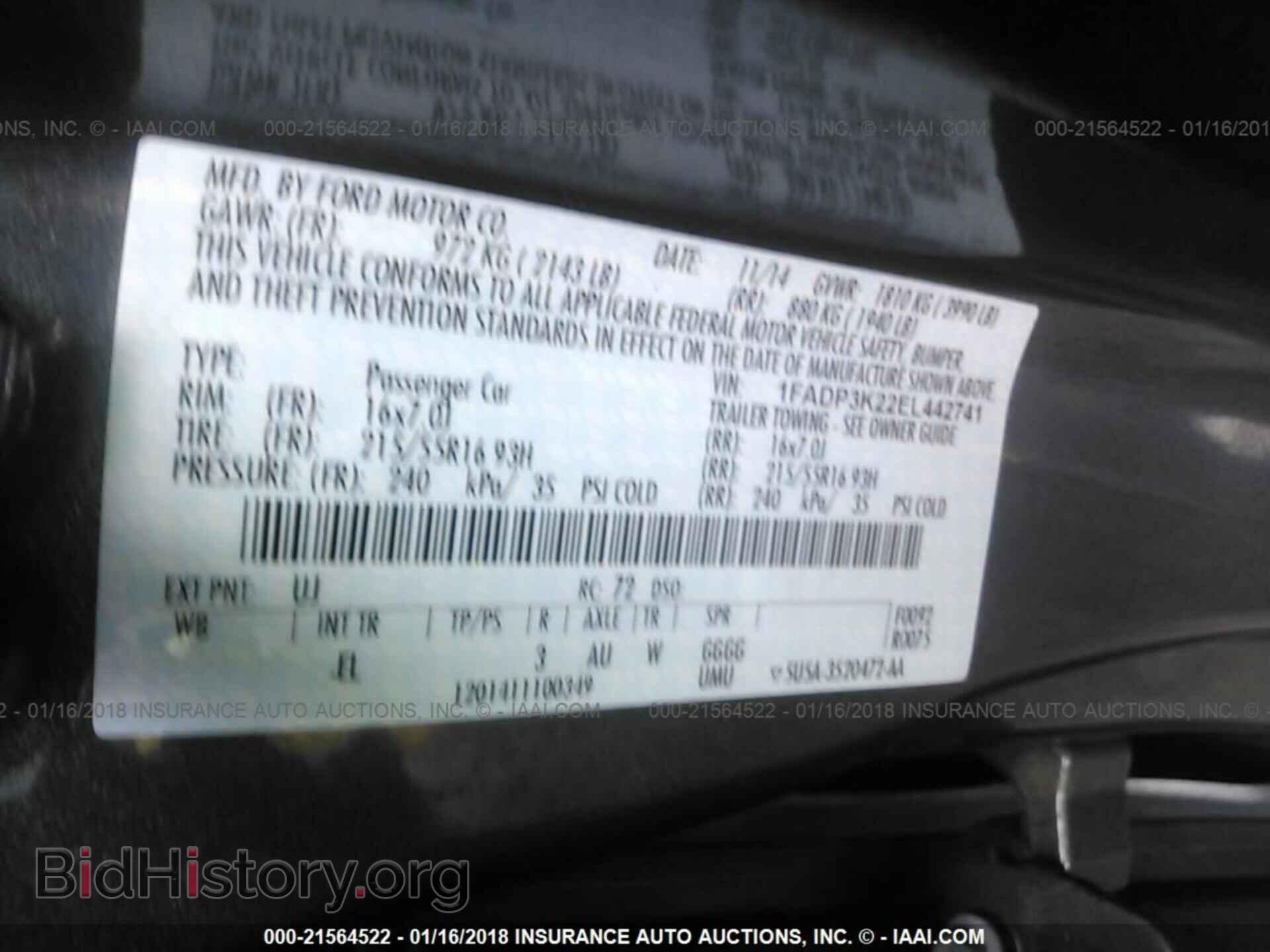 2014 Ford Focus - VIN: 1FADP3K22EL442741 - Photo 9