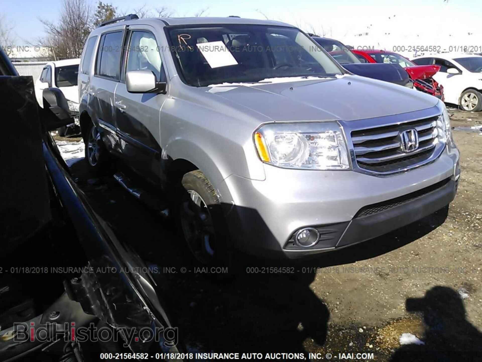Фотография 5FNYF3H76DB005067 - Honda Pilot 2013