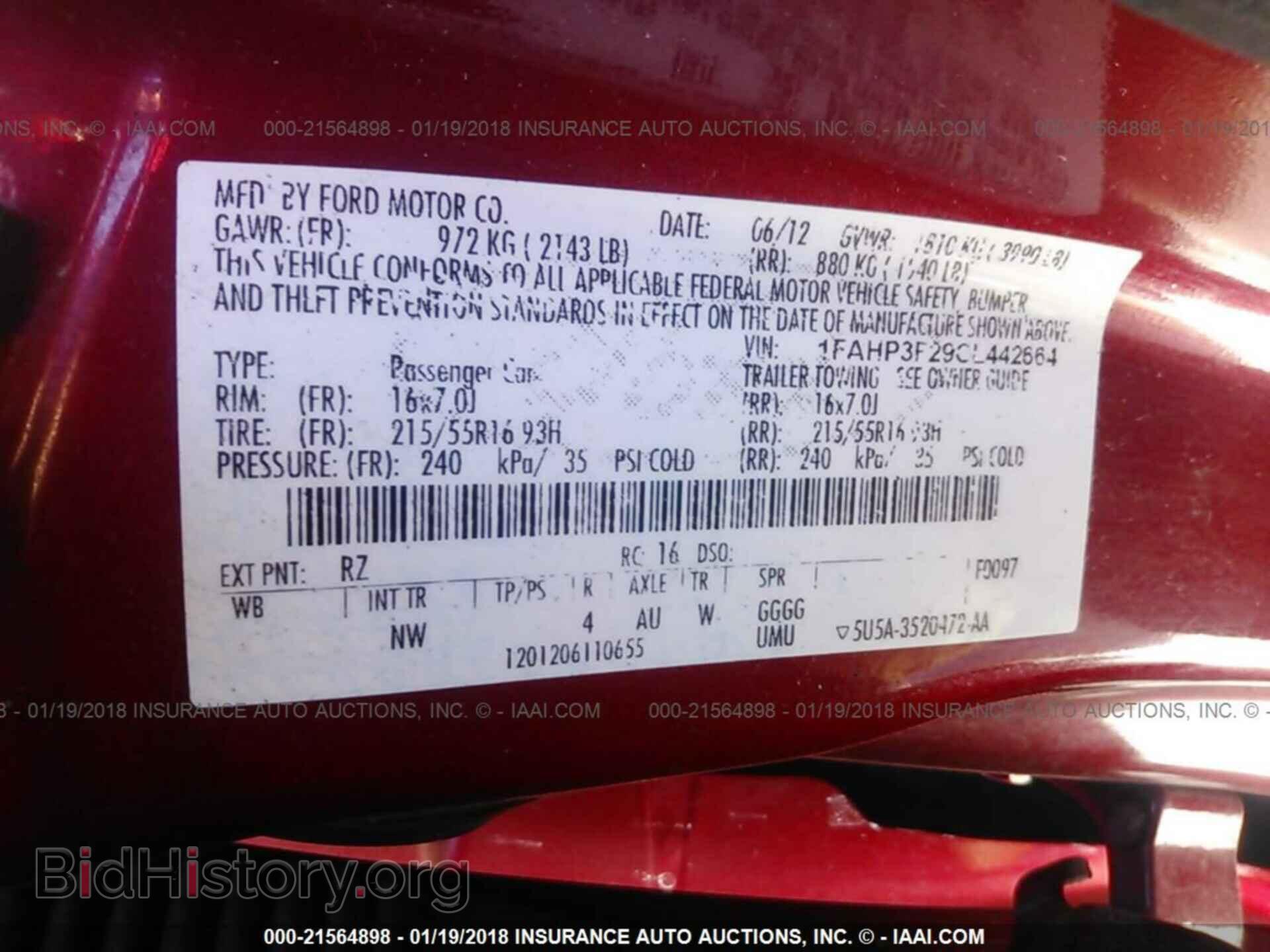 2012 Ford Focus - VIN: 1FAHP3F29CL442664 - Photo 9