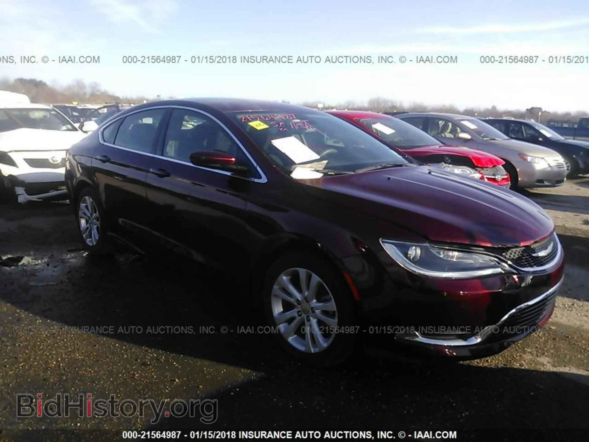 Photo 1C3CCCAB9FN648328 - Chrysler 200 2015